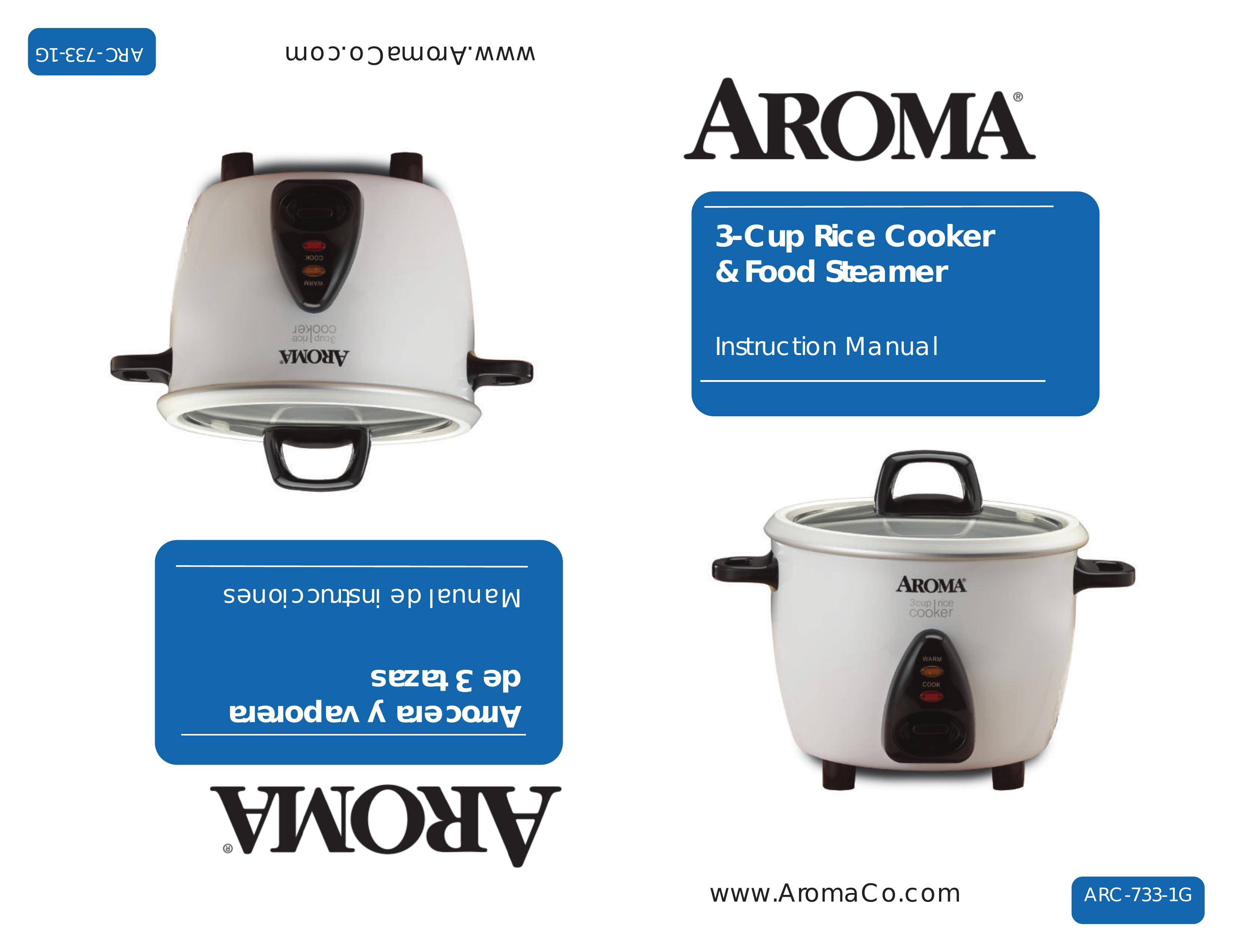 Aroma ARC-733-1G Rice Cooker User Manual