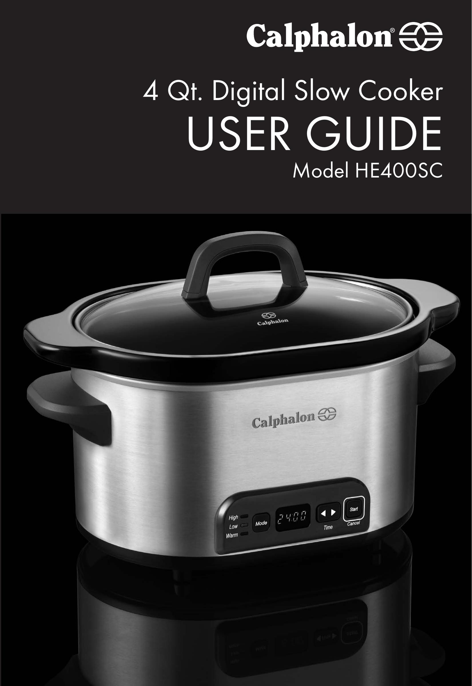 Calphalon HE400SC Slow Cooker User Manual
