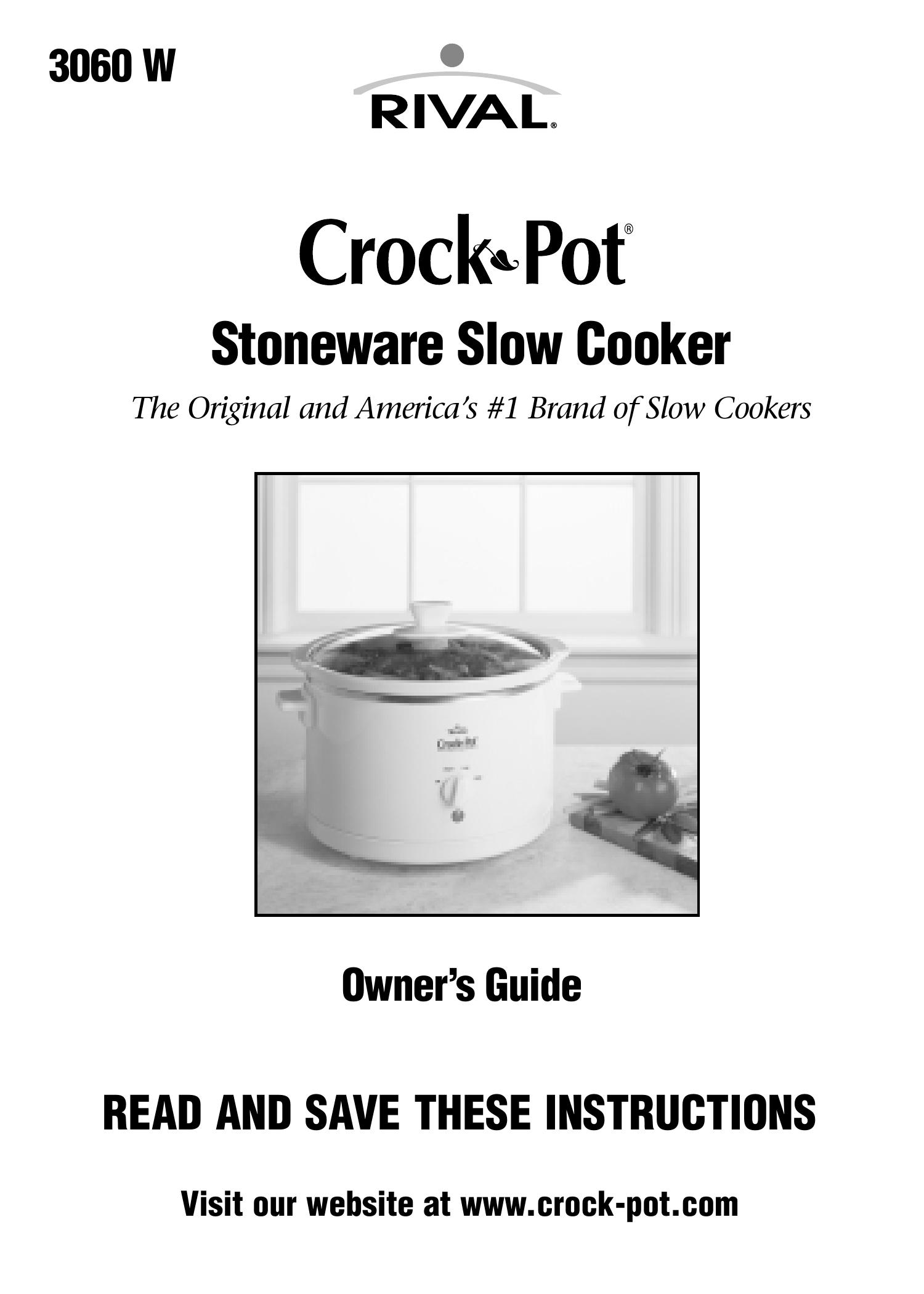 Crock-Pot 3060 W Slow Cooker User Manual