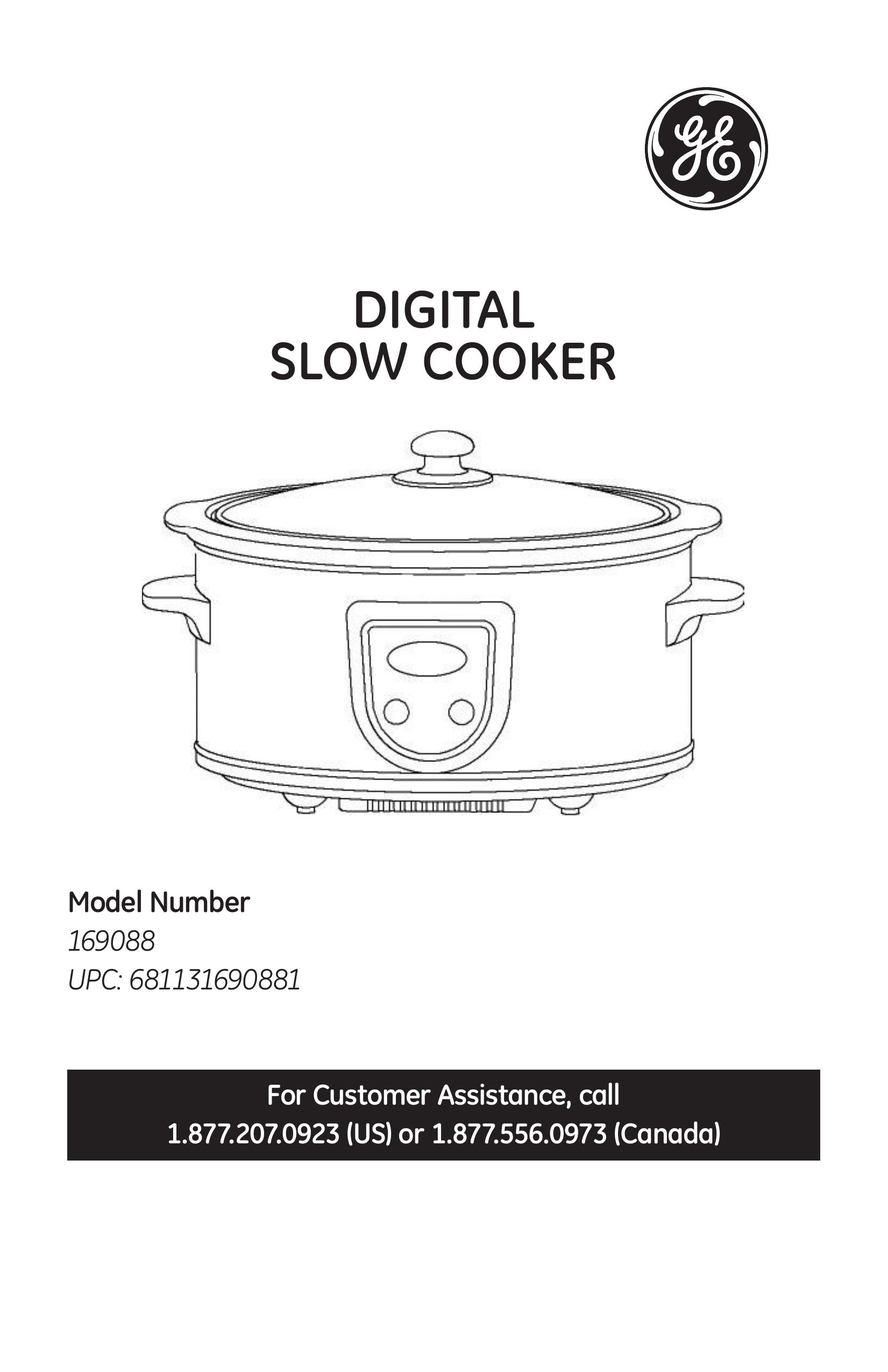 GE 681131690881 Slow Cooker User Manual