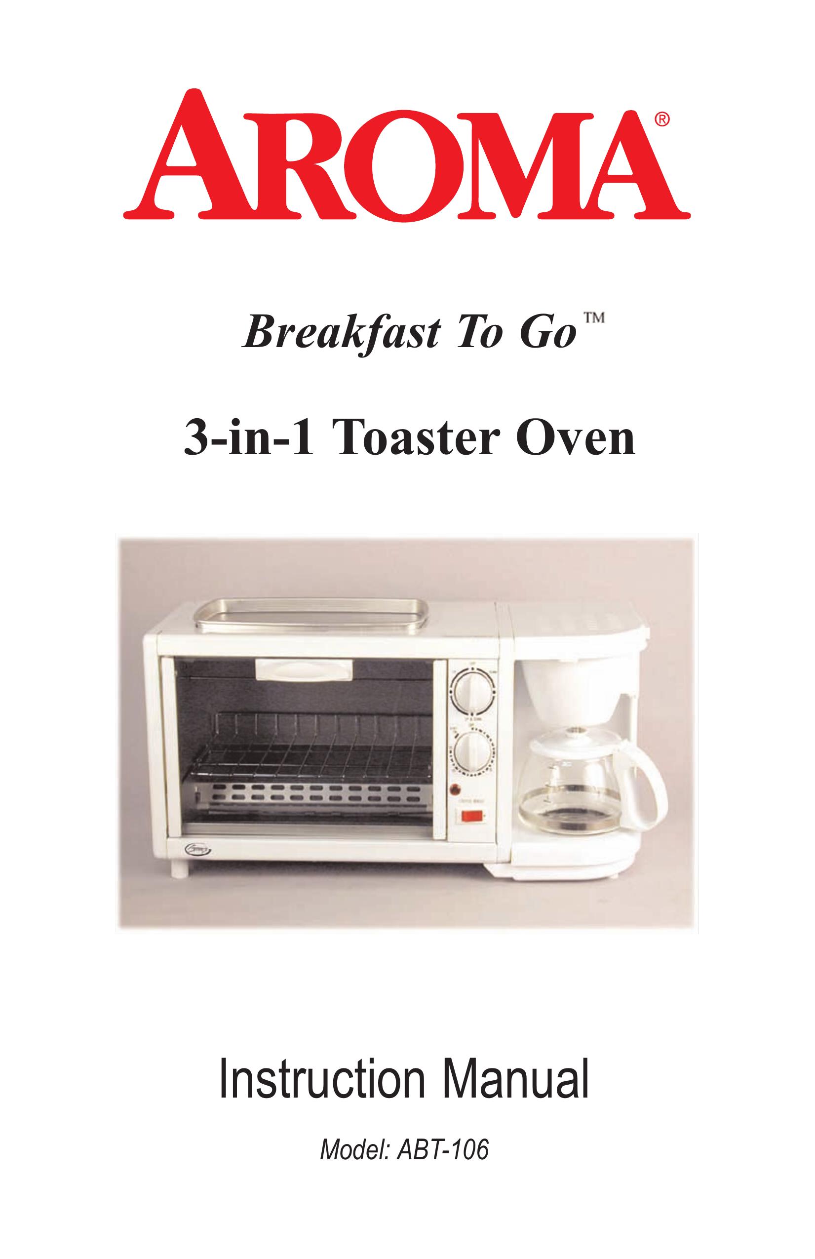 Aroma ABT-106 Toaster User Manual