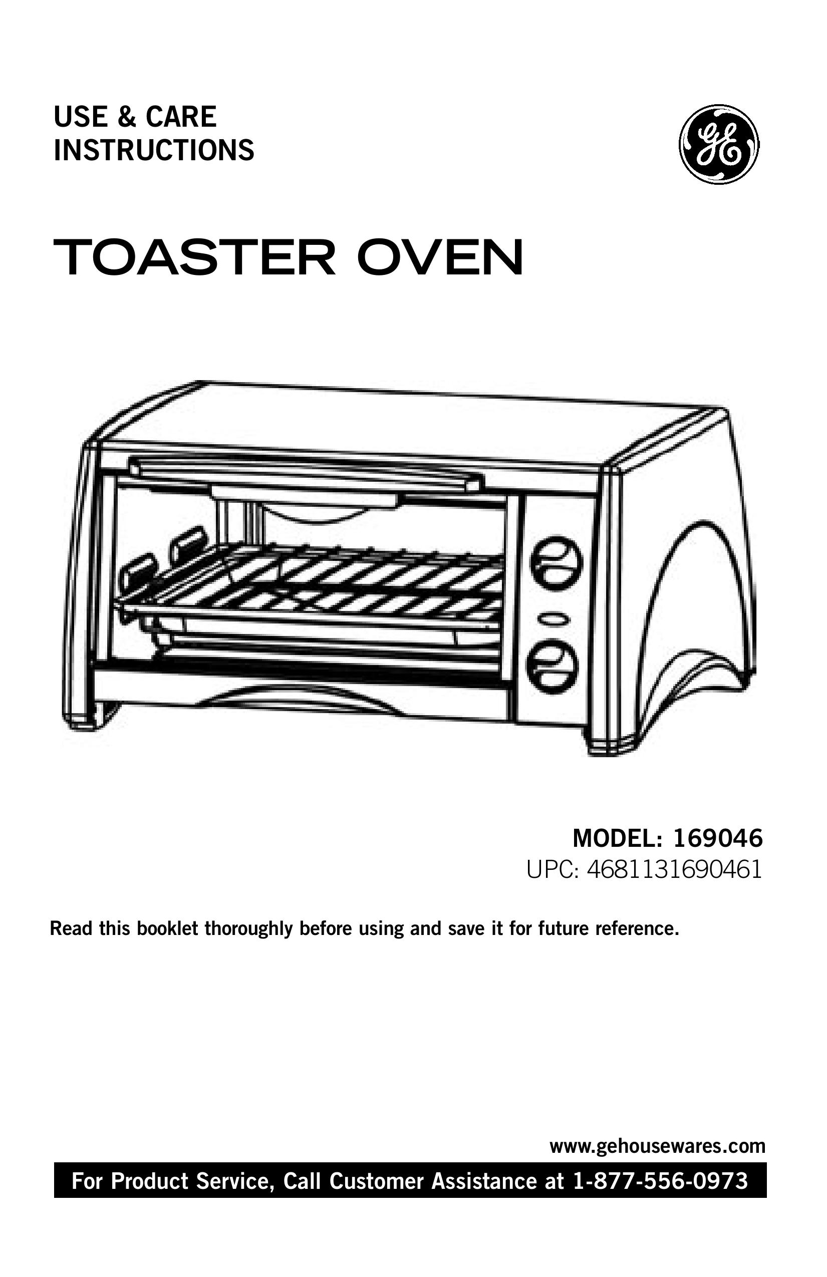 GE 169046 Toaster User Manual