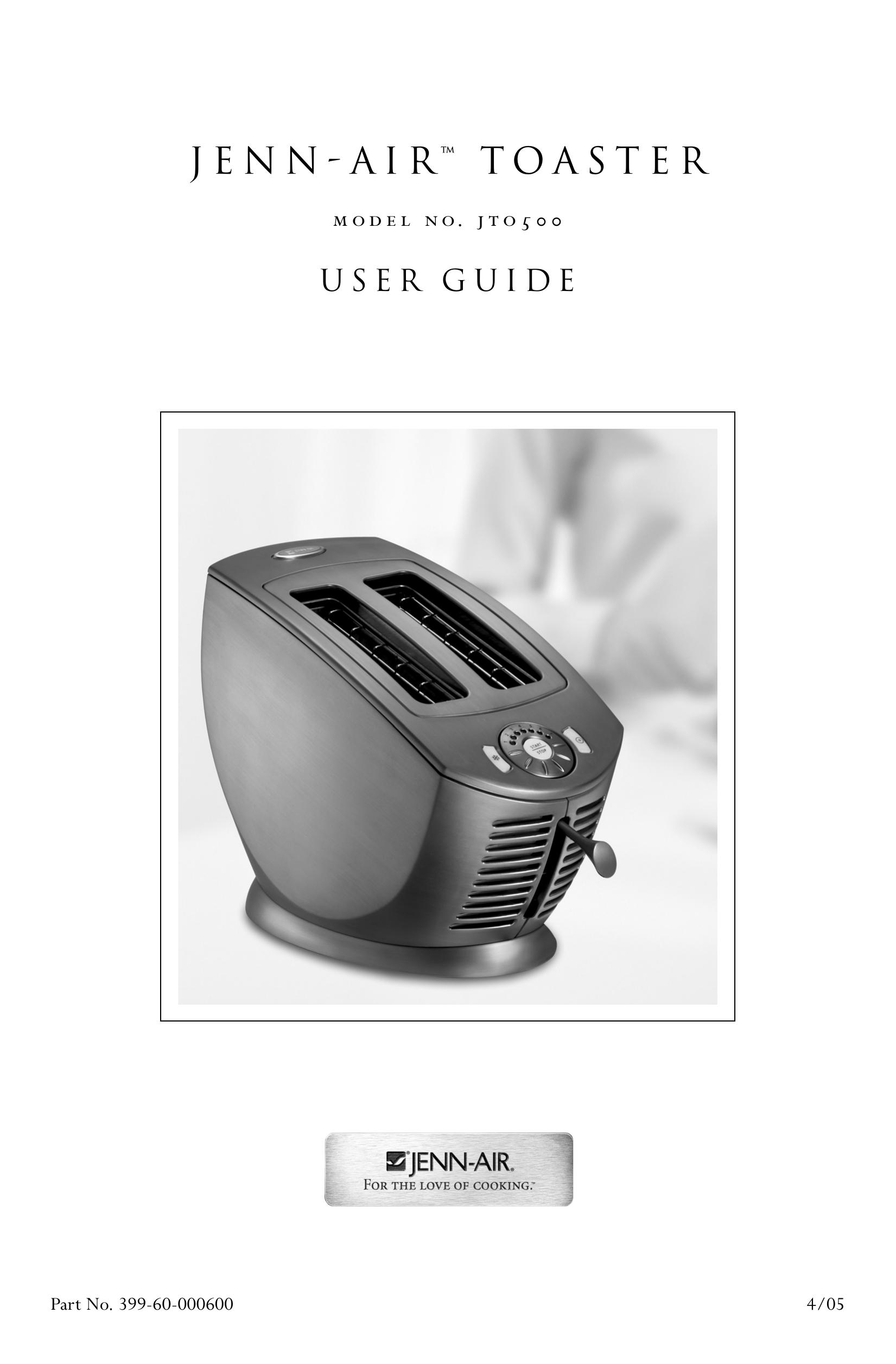 Jenn-Air JTO500 Toaster User Manual