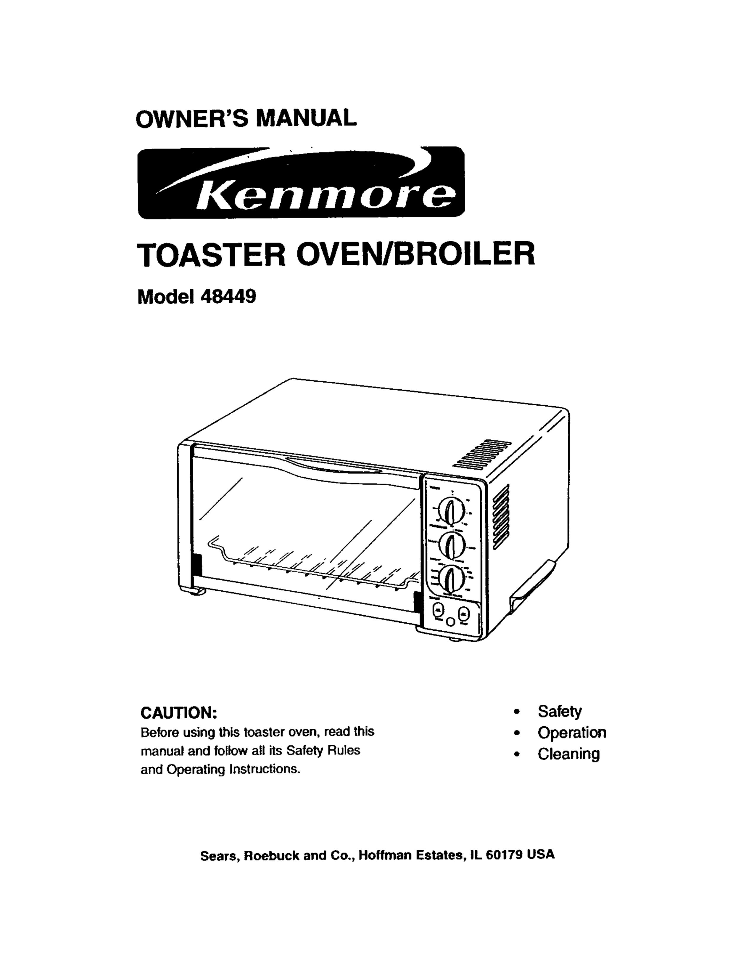 Kenmore 48449 Toaster User Manual