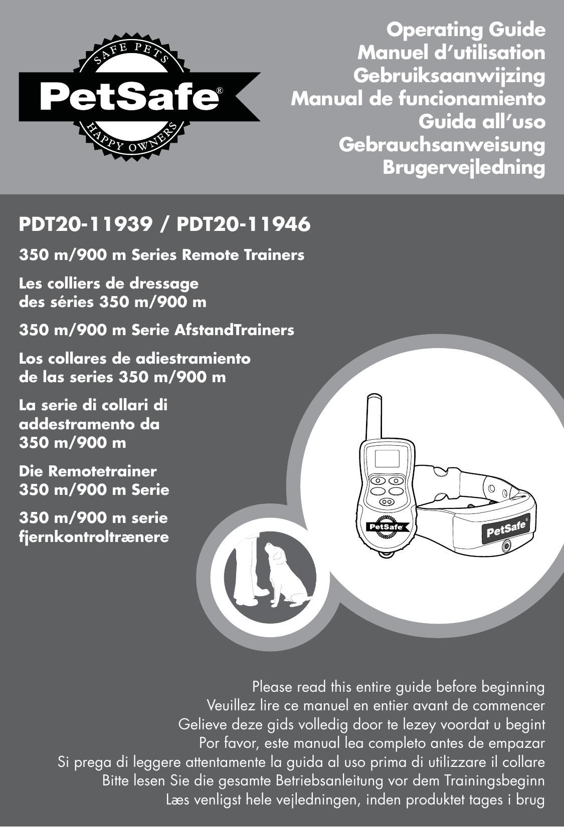 Petsafe PDT20-11939 Toaster User Manual