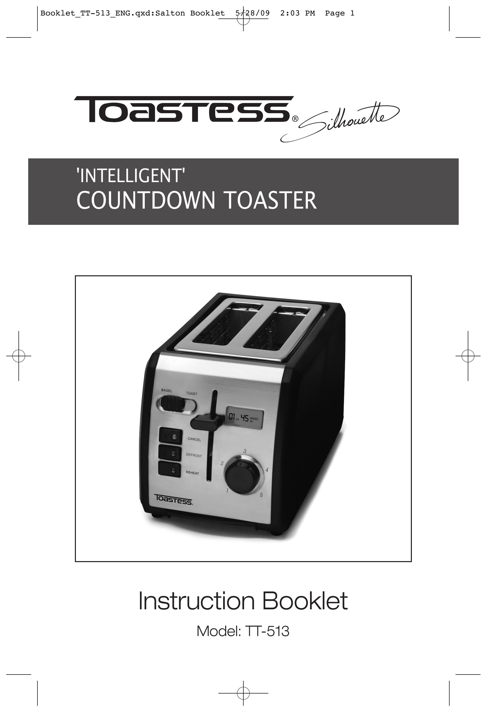 Toastess TT-513 Toaster User Manual