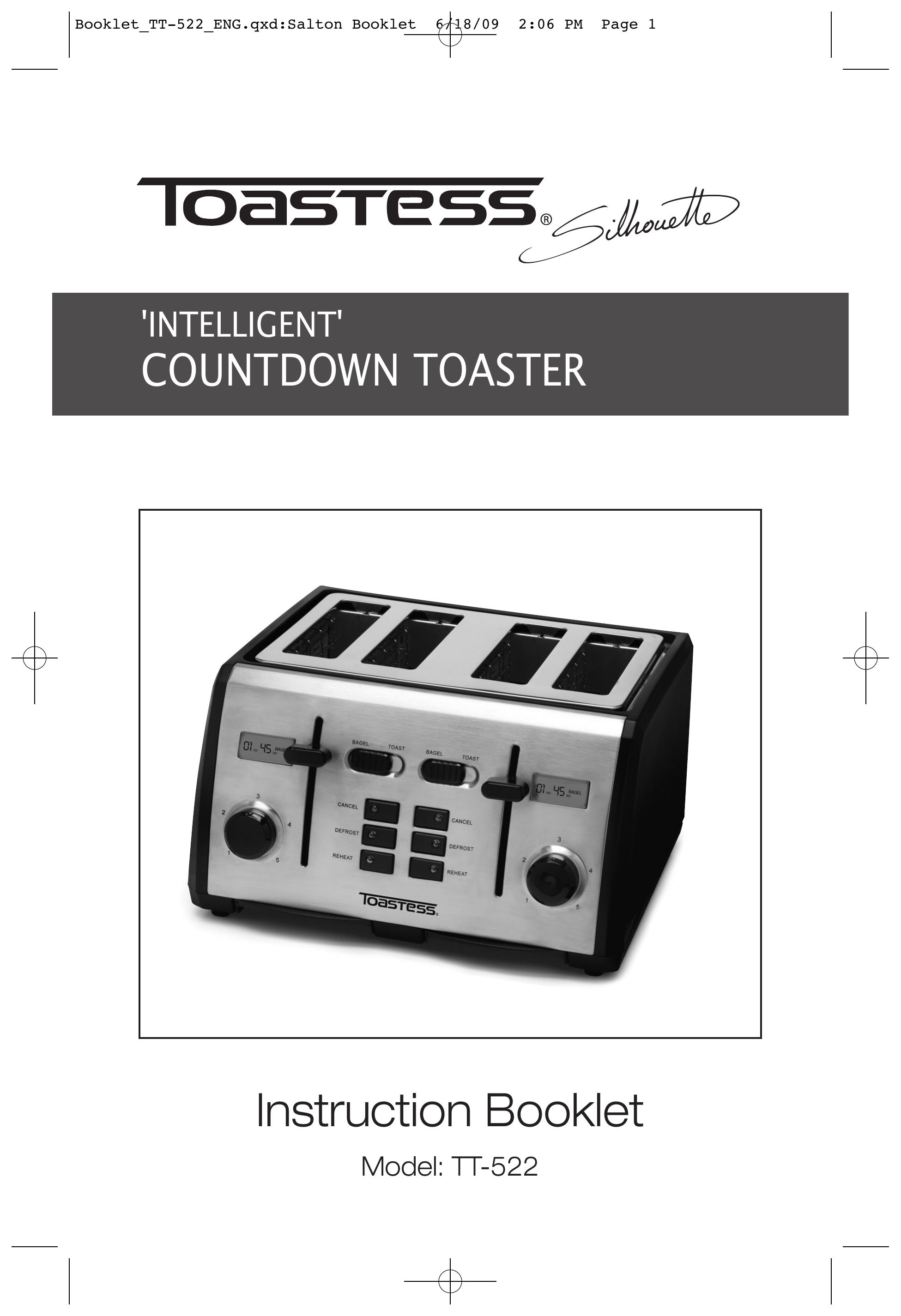 Toastess tt-522 Toaster User Manual