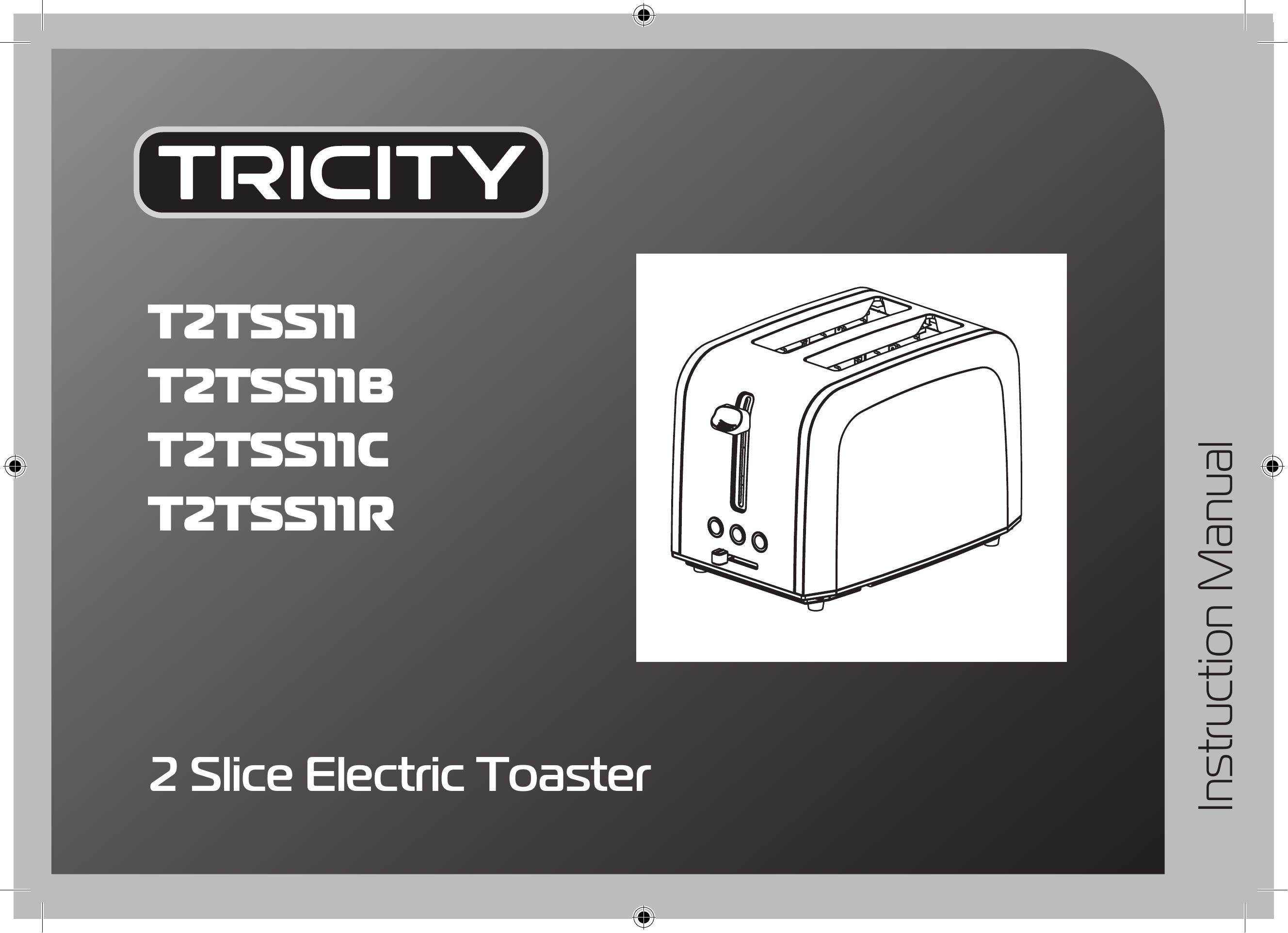 Tricity Bendix T2TSS11R Toaster User Manual