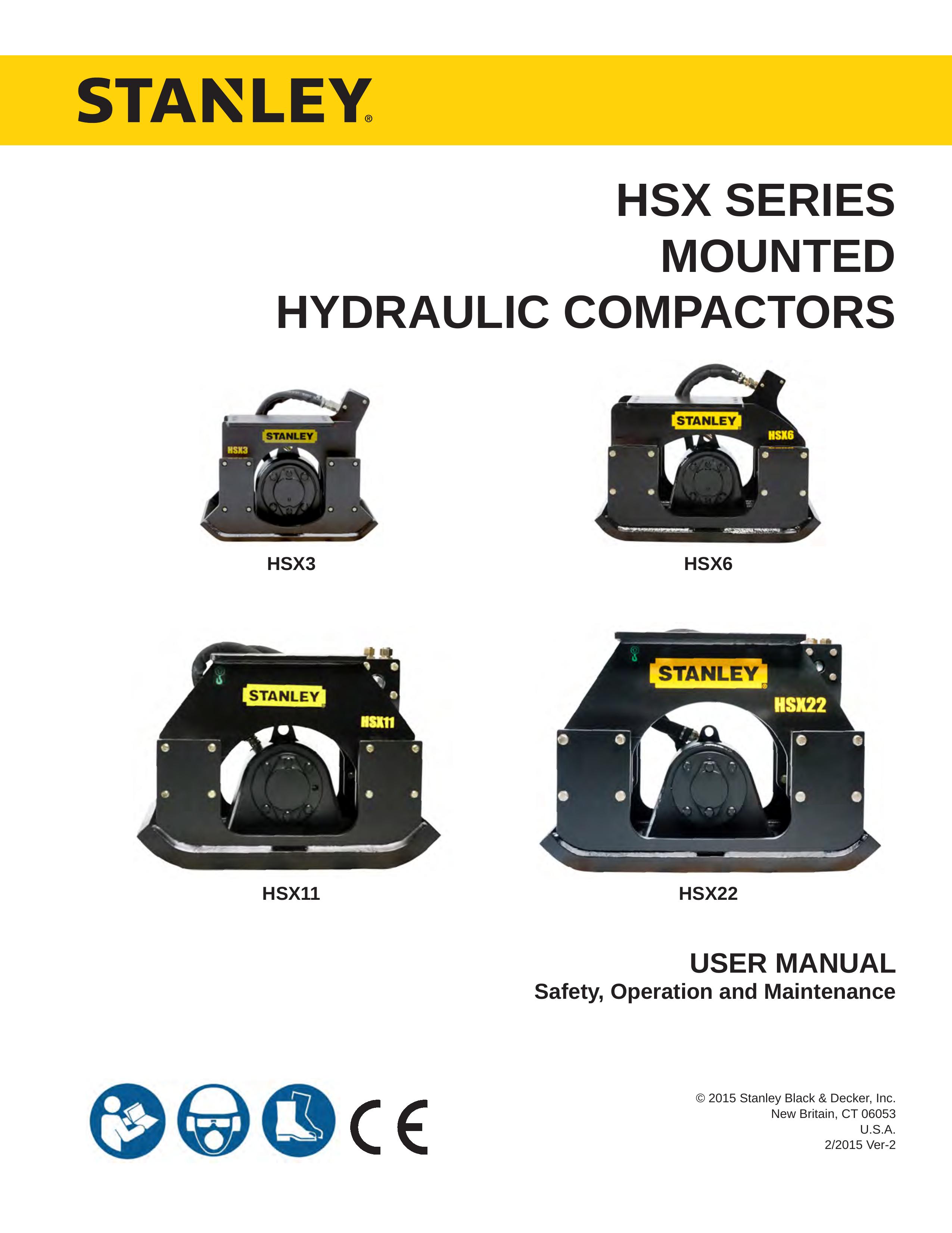 Stanley Black & Decker HSX SERIES Trash Compactor User Manual