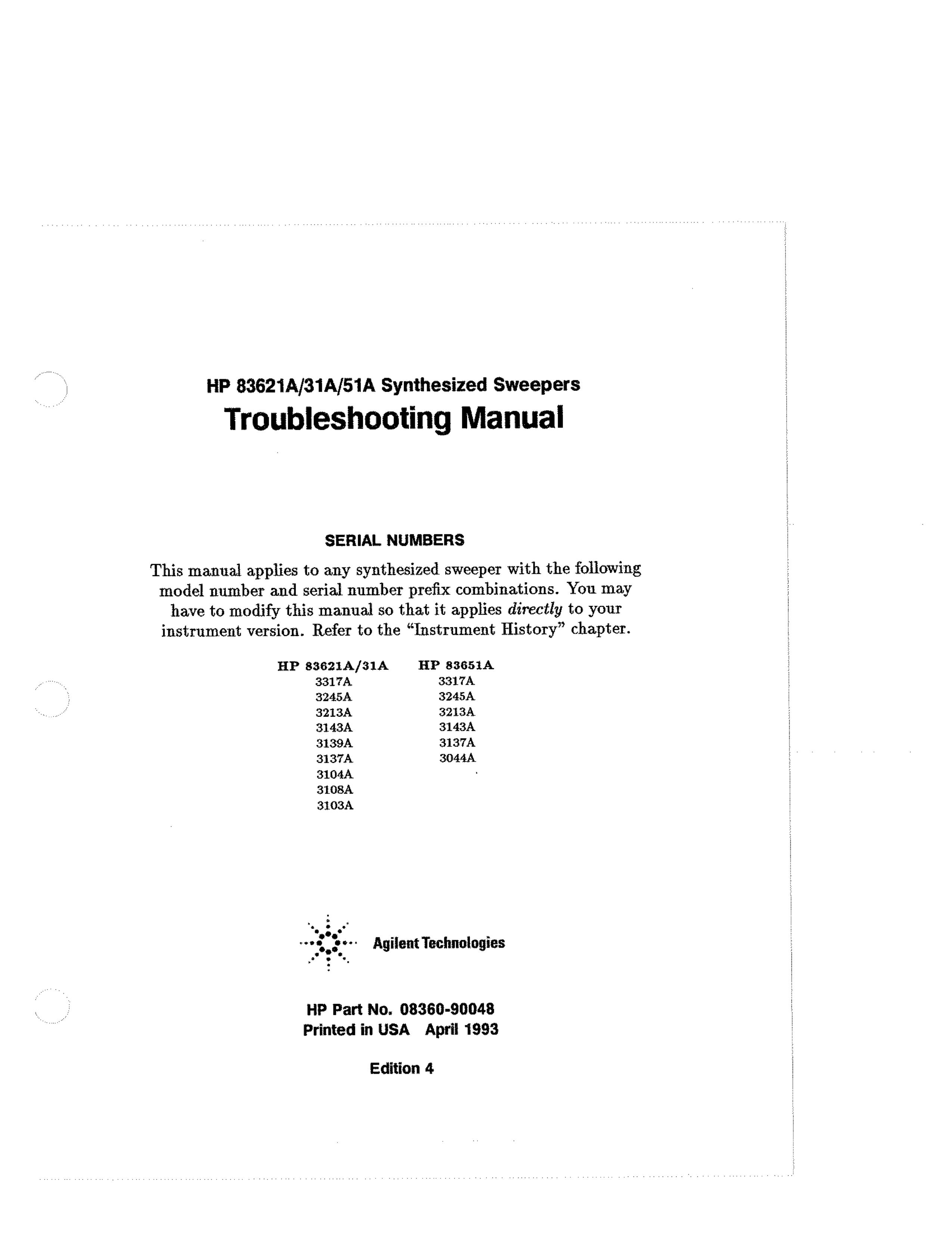 Agilent Technologies 31A Ventilation Hood User Manual