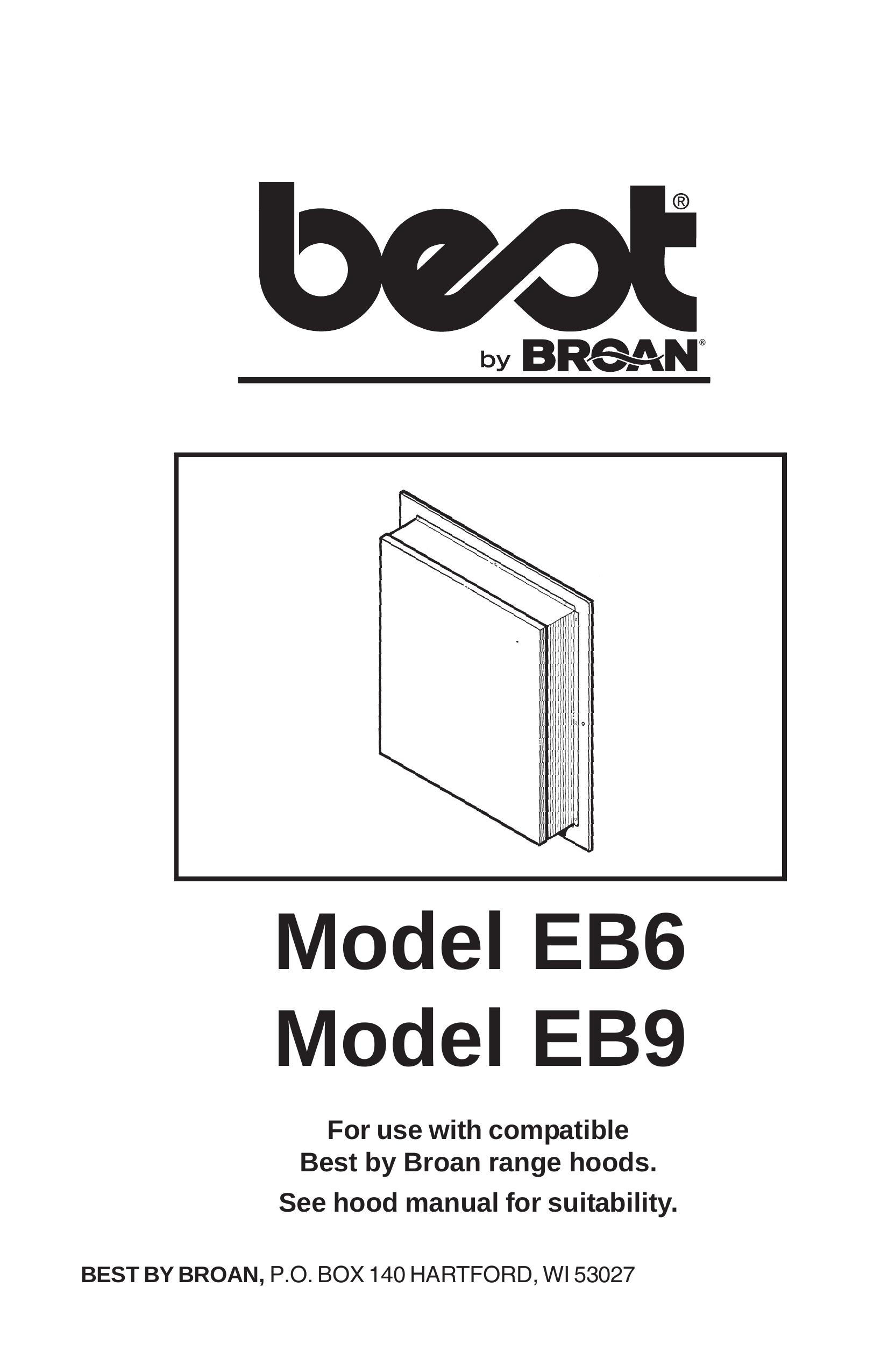 Best EB6 Ventilation Hood User Manual