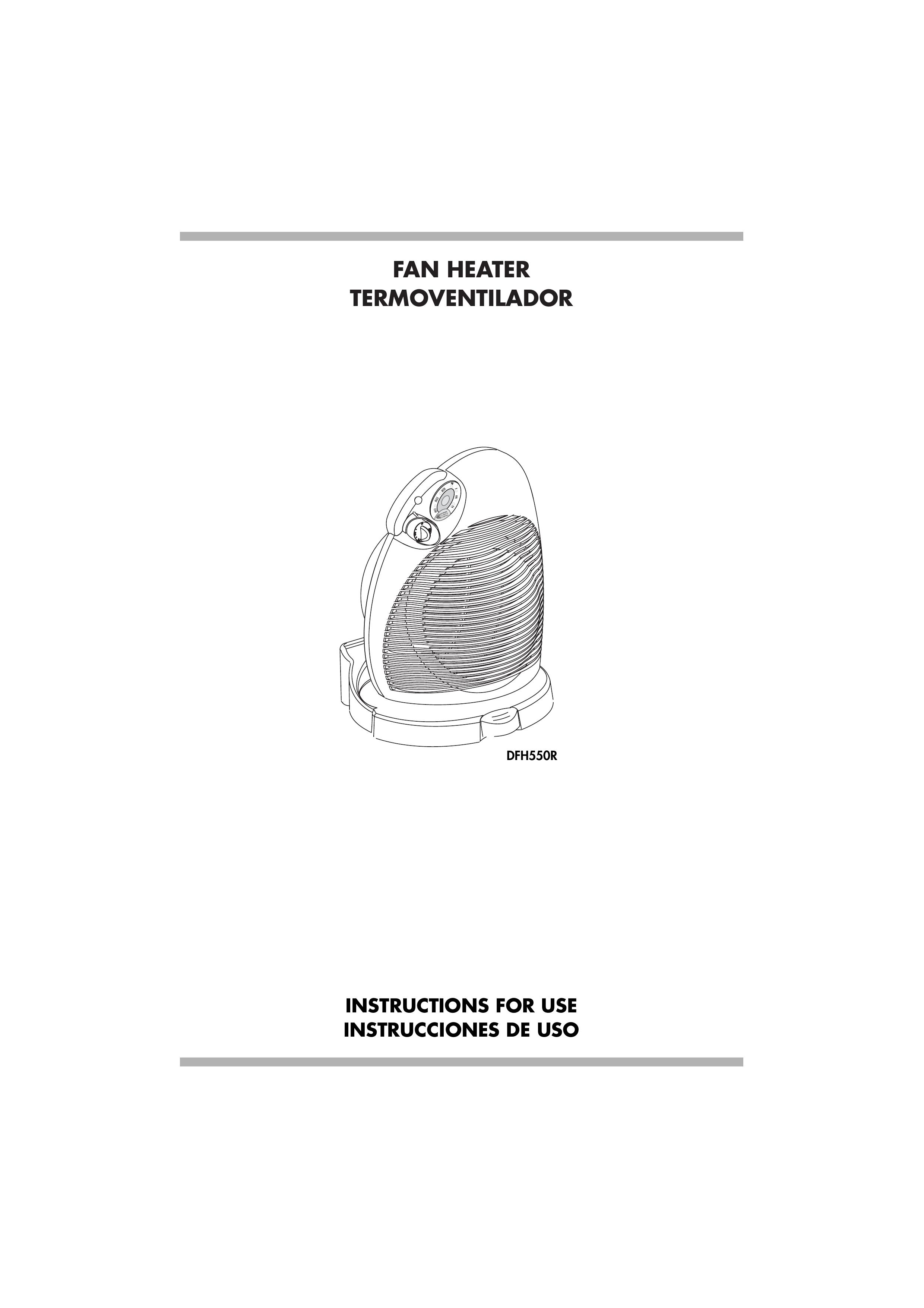 DeLonghi DFH550R Ventilation Hood User Manual