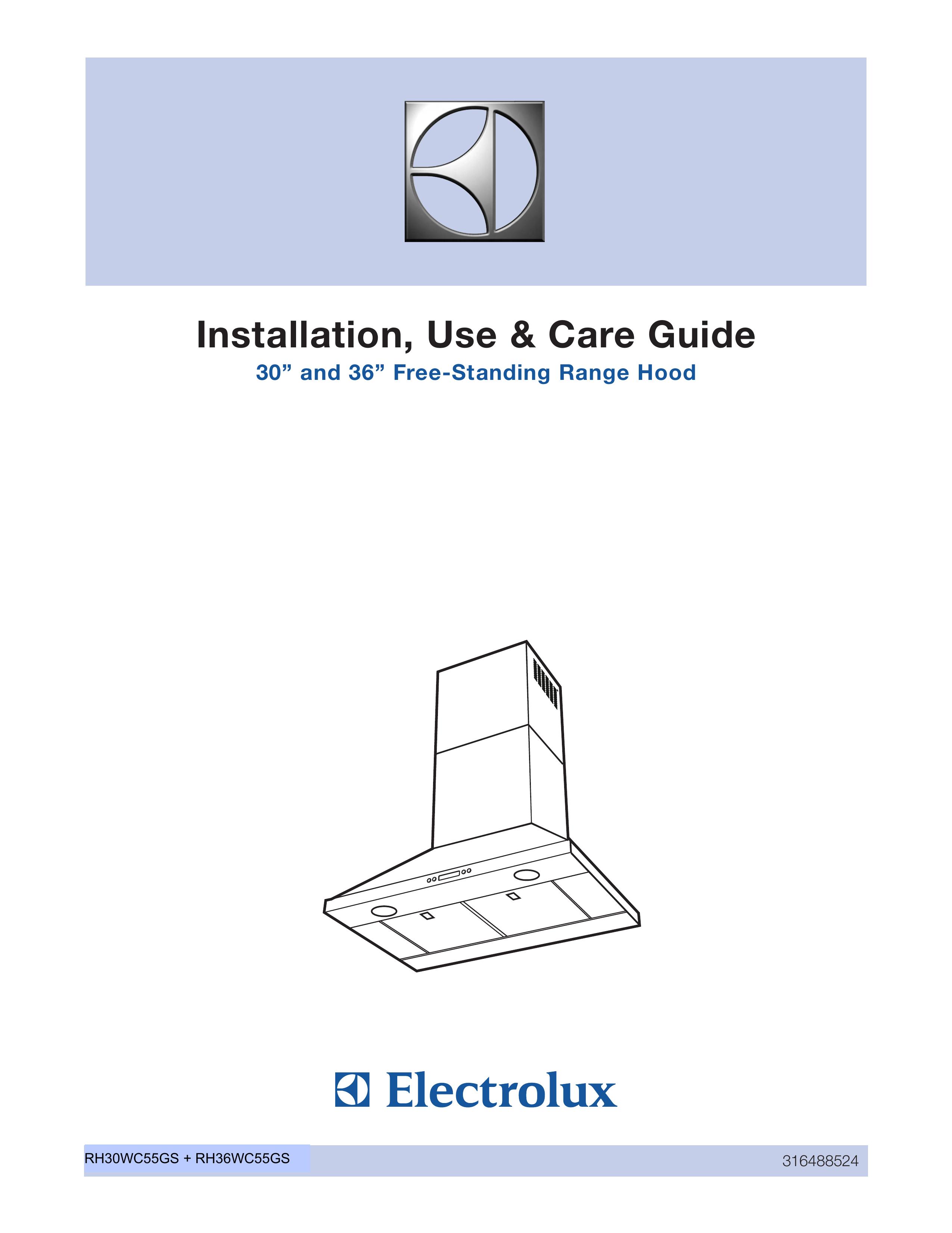 Frigidaire EI30WC55GS Ventilation Hood User Manual