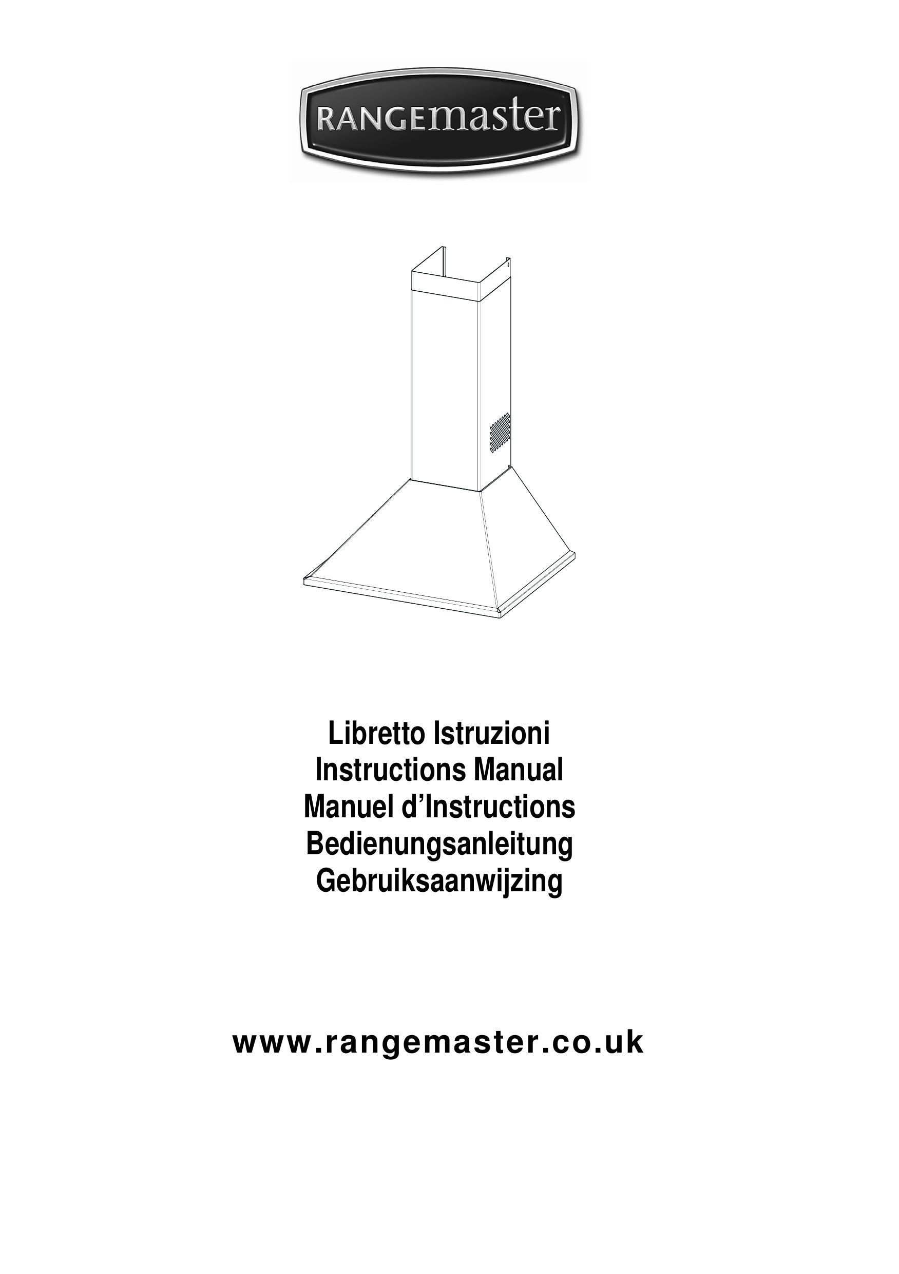 Rangemaster Chimney Hood Ventilation Hood User Manual
