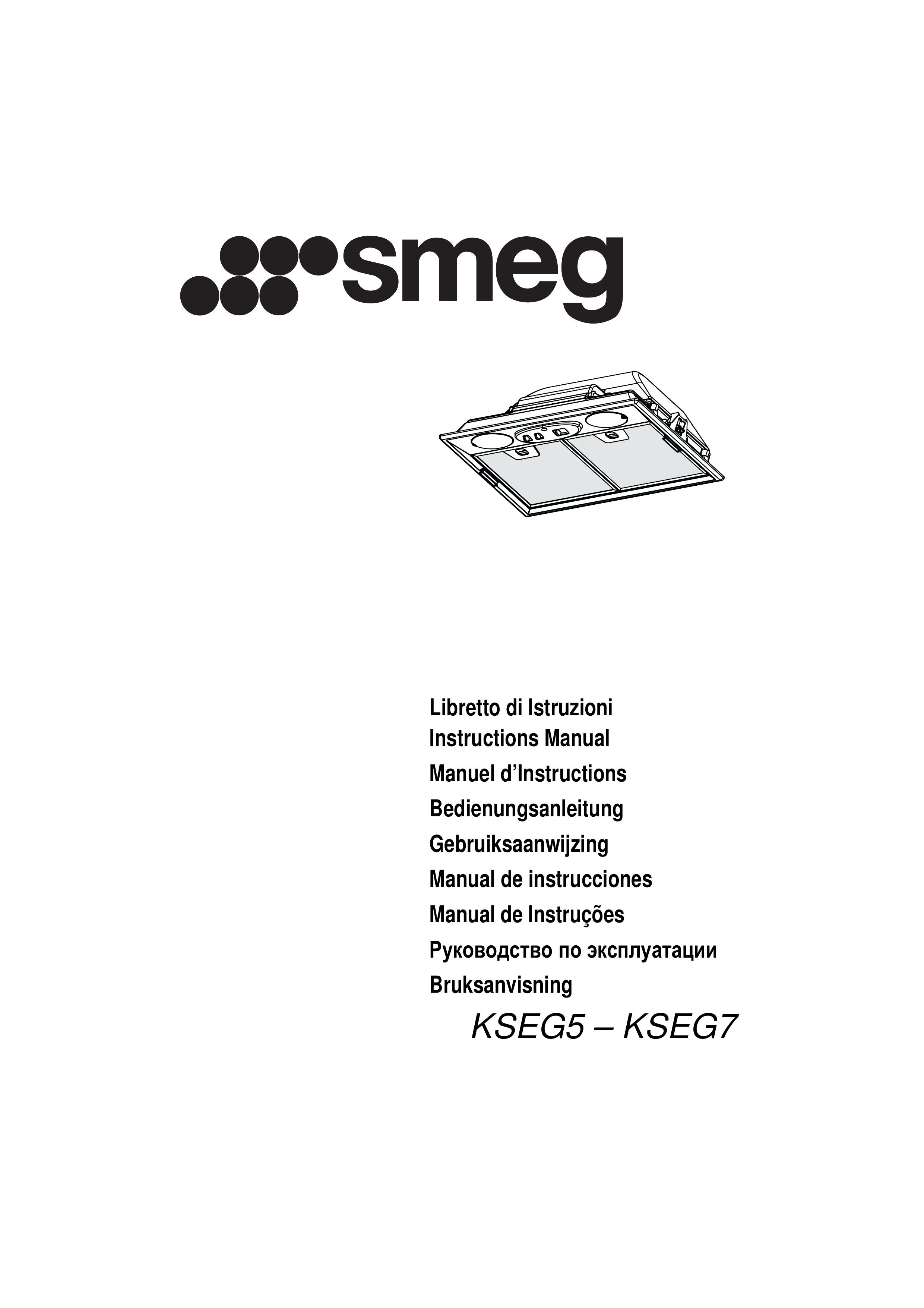 Smeg KSEG7 Ventilation Hood User Manual