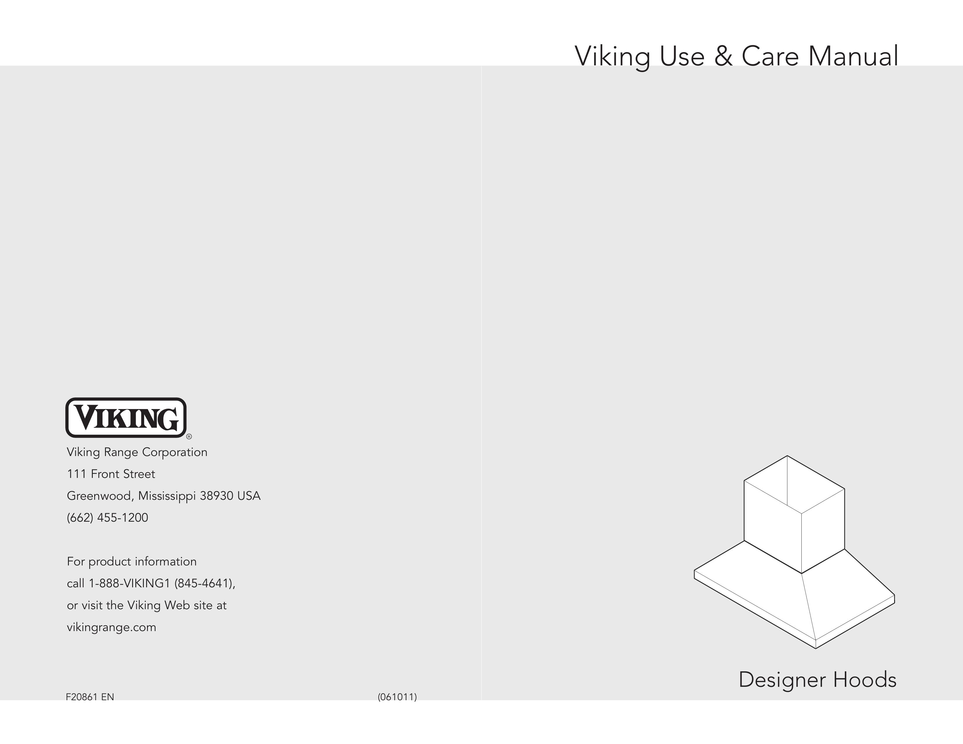 Viking DCWL3342 Ventilation Hood User Manual