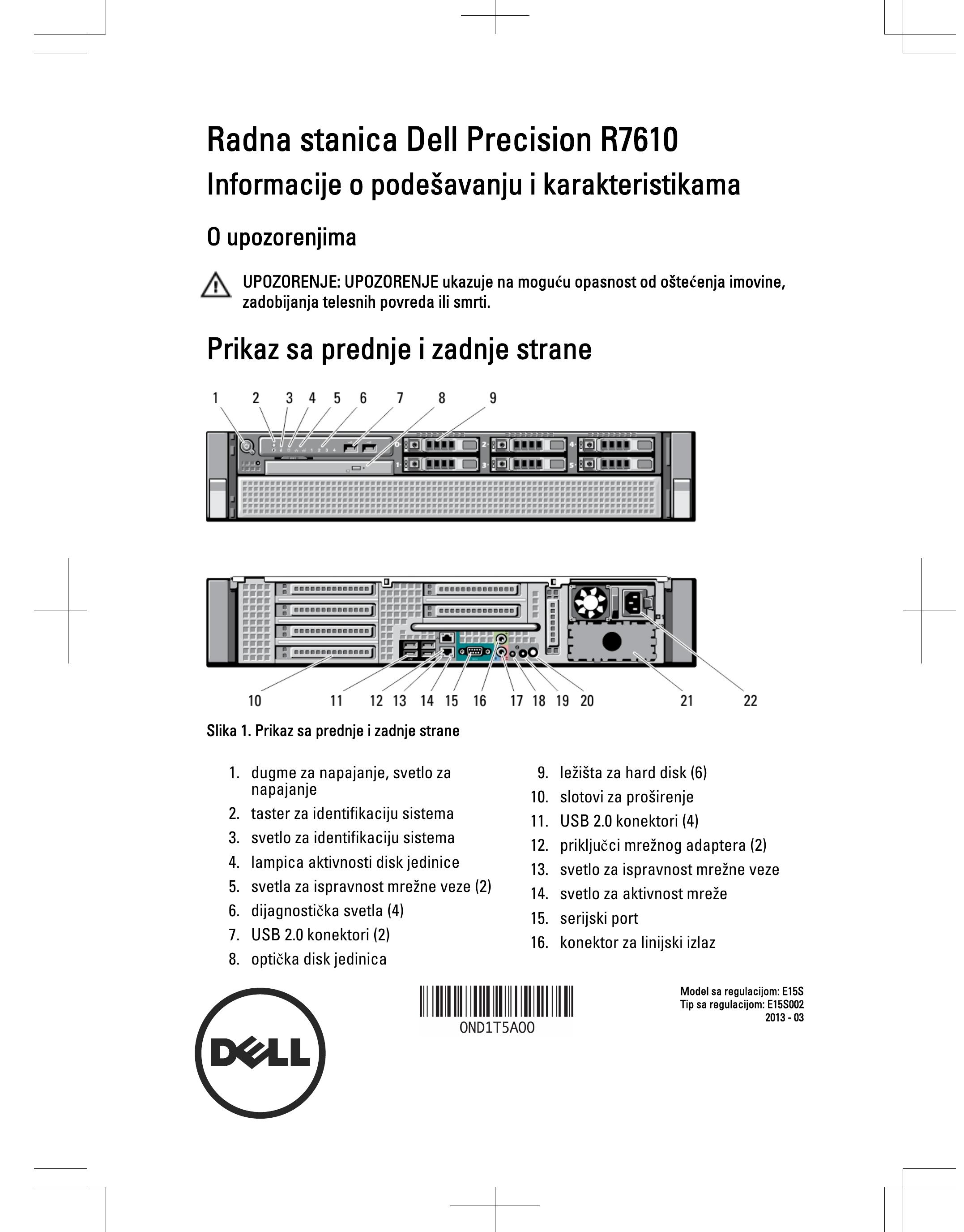 Dell R7610 Waffle Iron User Manual