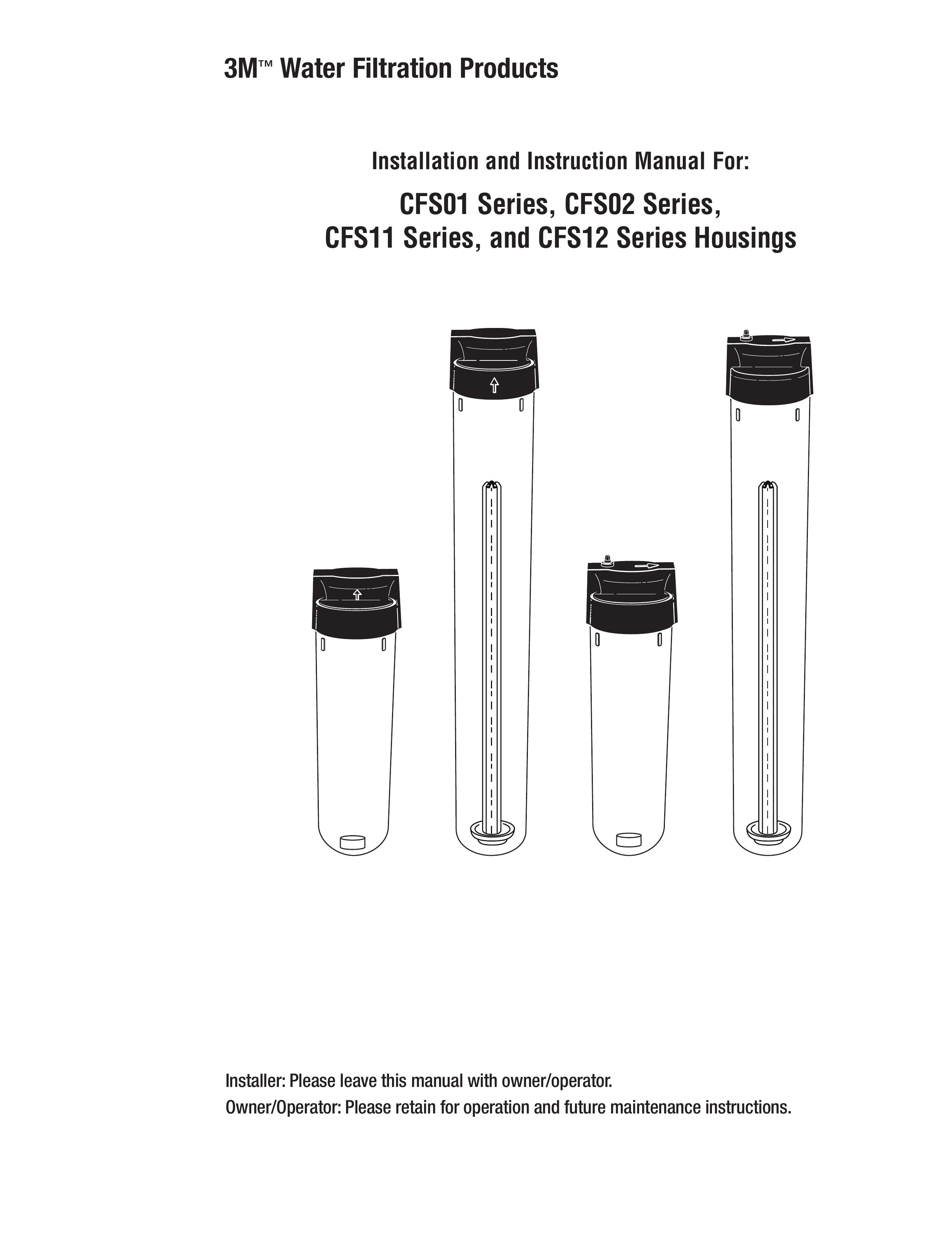 3M CFS01 Water Dispenser User Manual