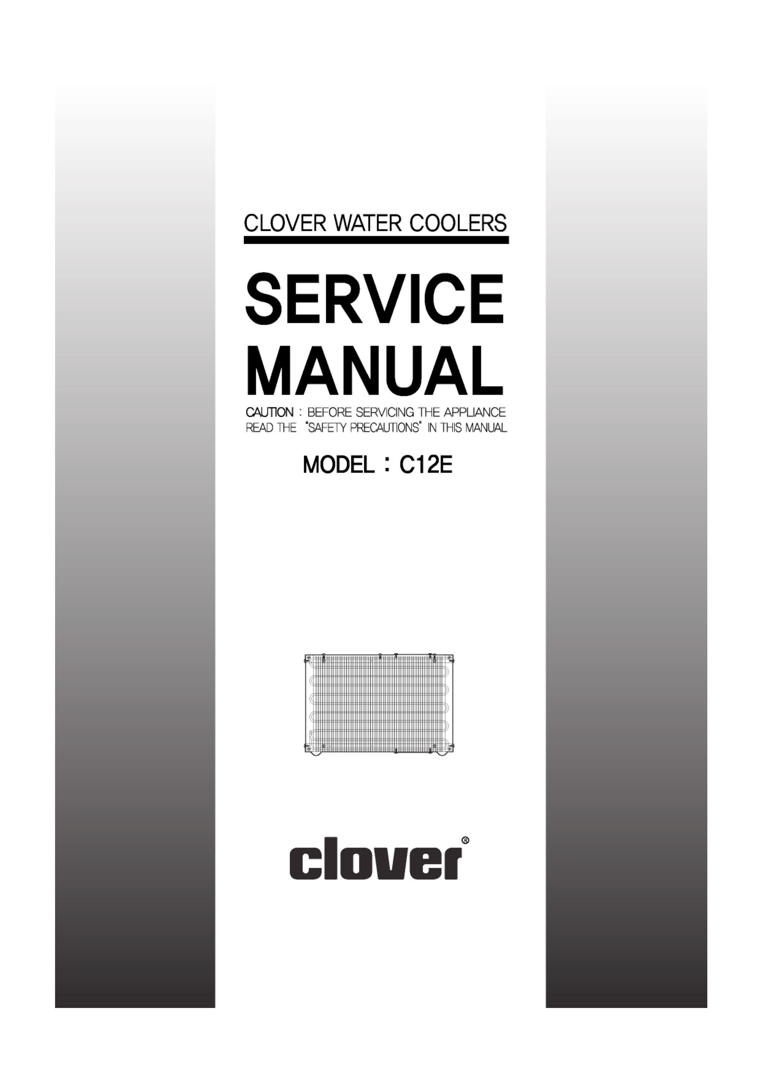 Clover Electronics C12E Water Dispenser User Manual