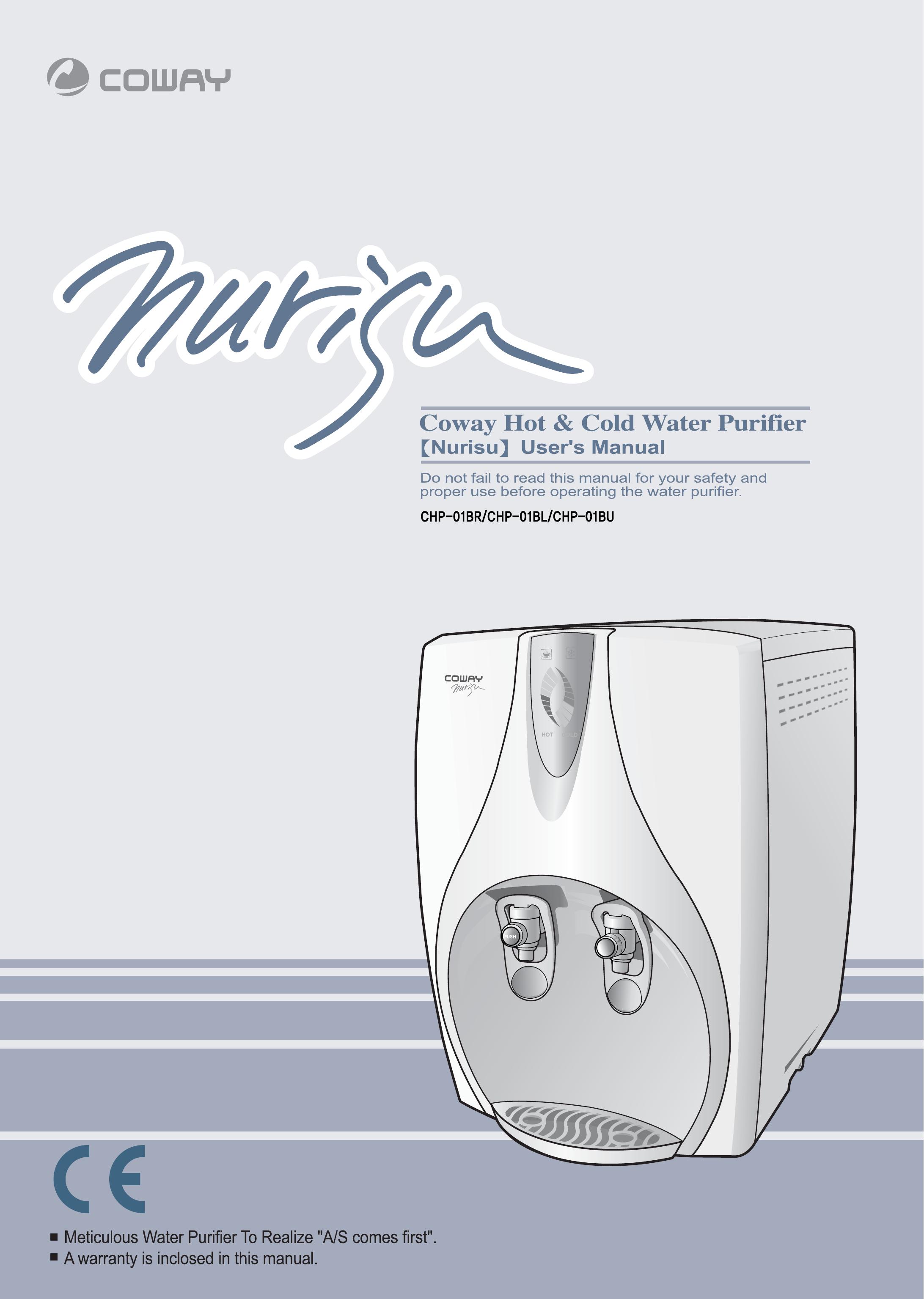 Coway CHP-01BL Water Dispenser User Manual