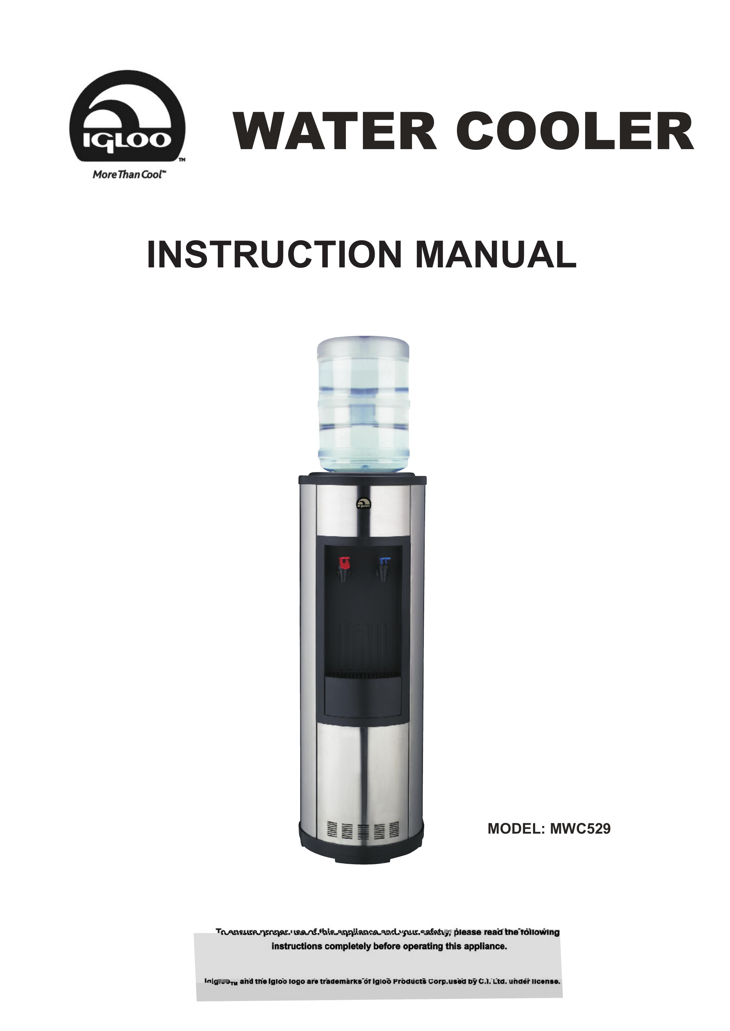 Igloo MWC529 Water Dispenser User Manual