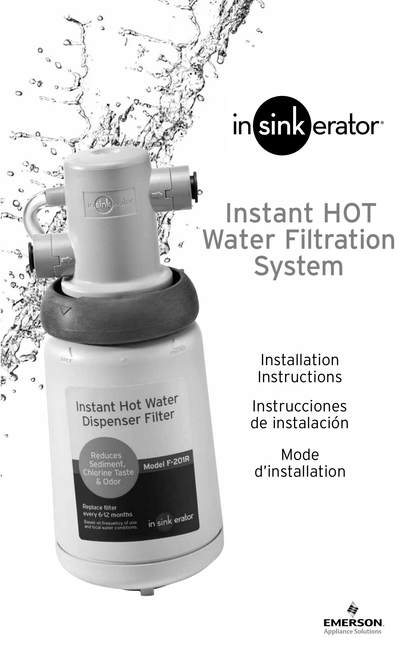 InSinkErator F-201R Water Dispenser User Manual