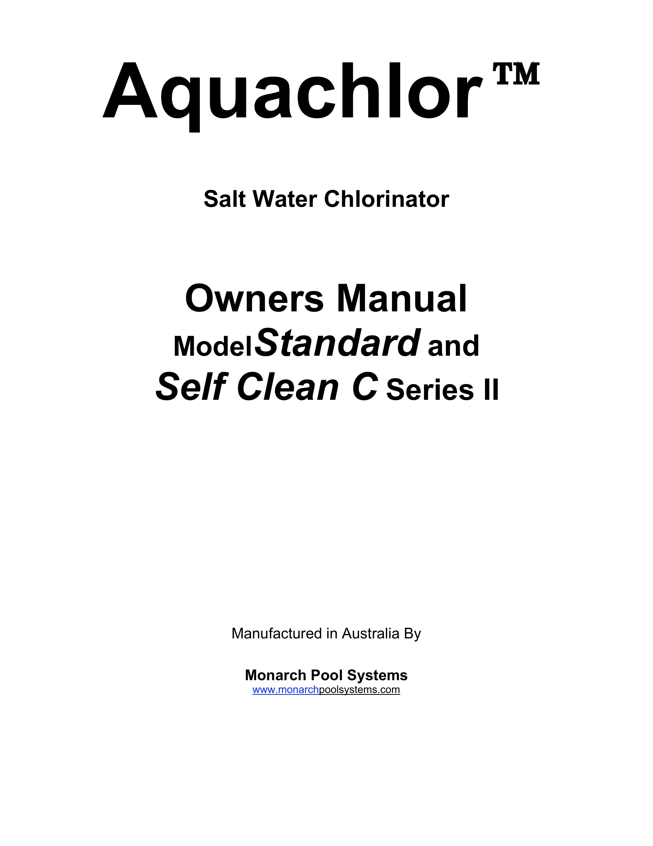 Mio SELF CLEAN C SERIES II Water Dispenser User Manual