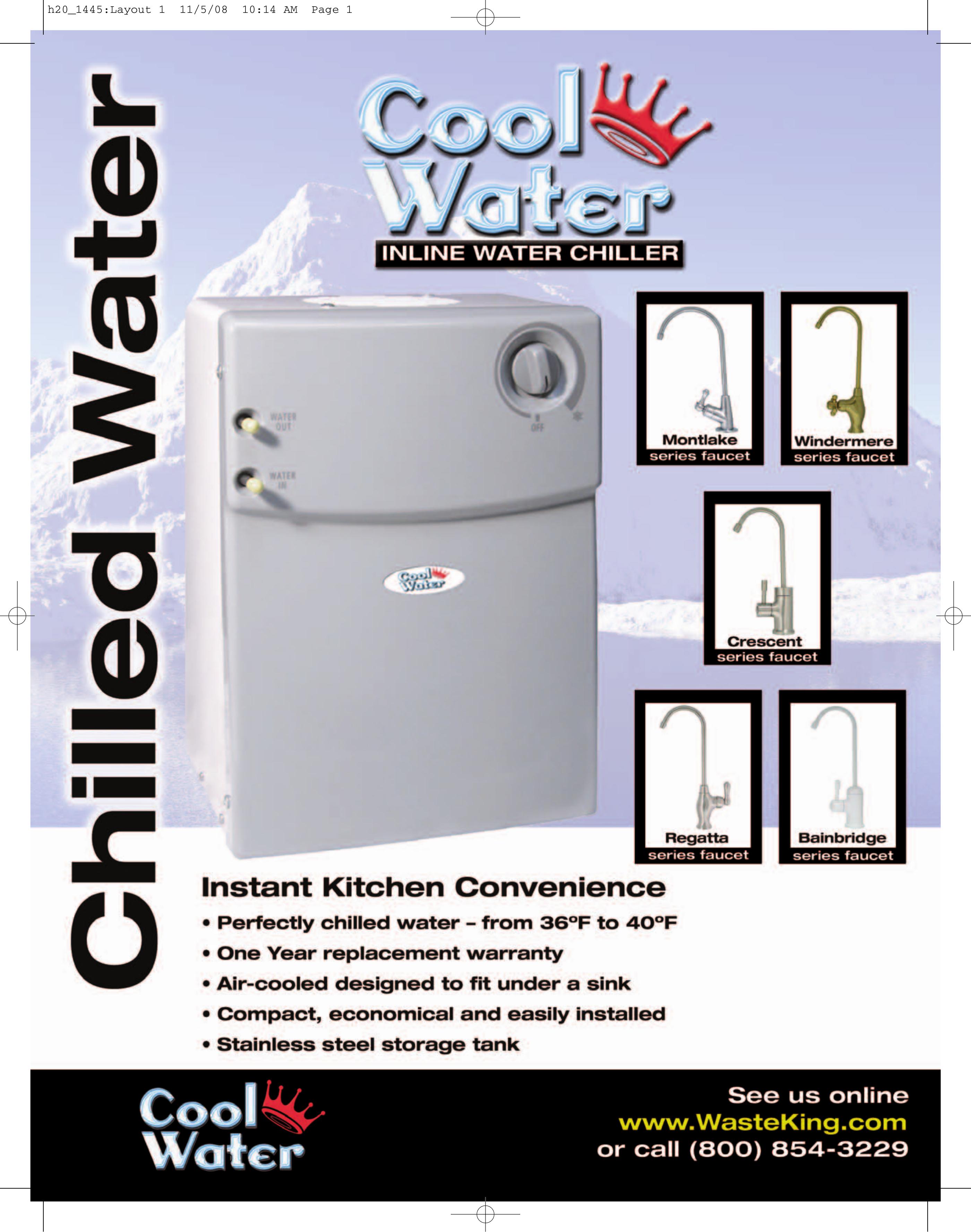 Waste King Cool Water Water Dispenser User Manual