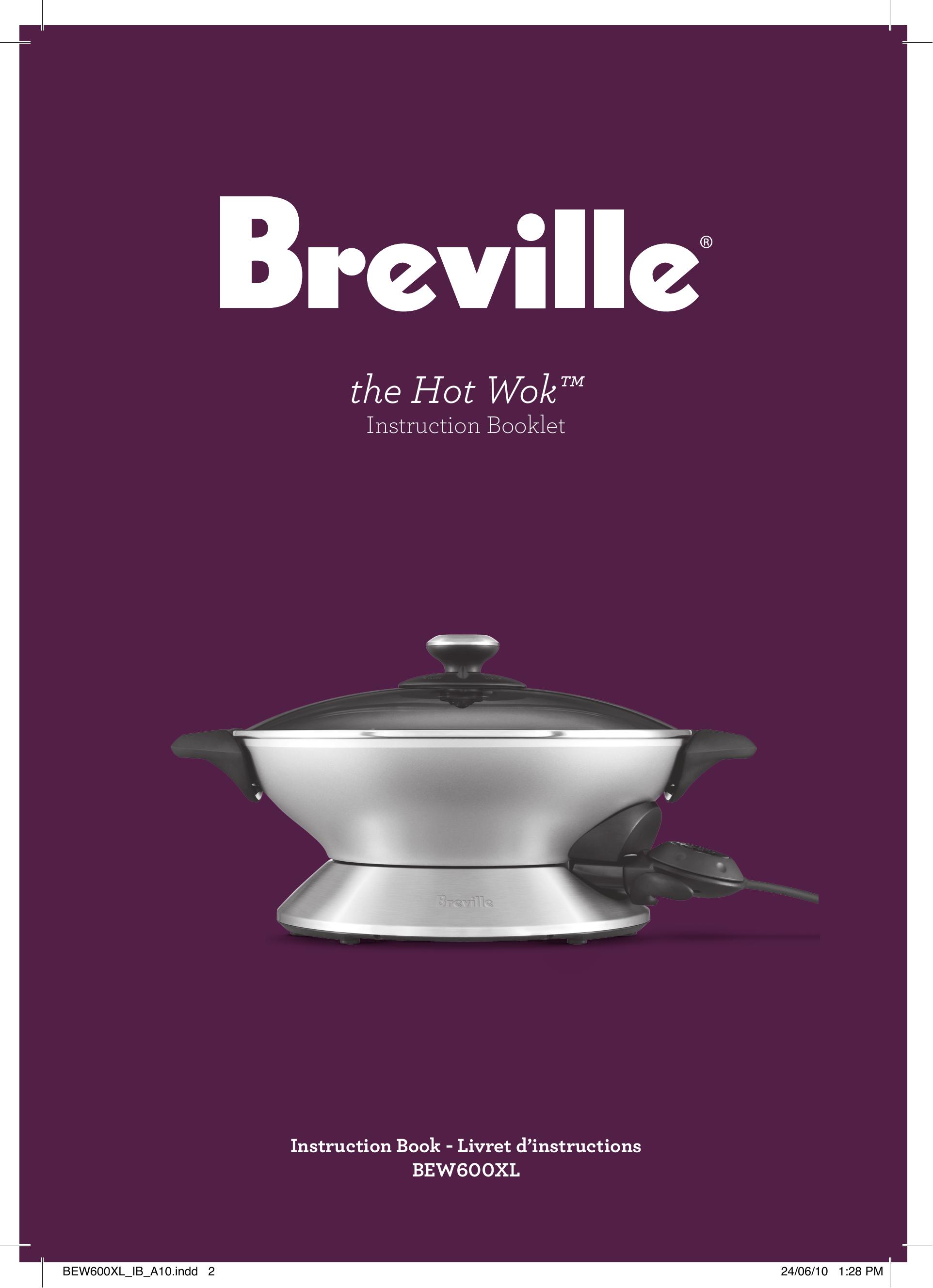 Breville BEW600XL Wok User Manual