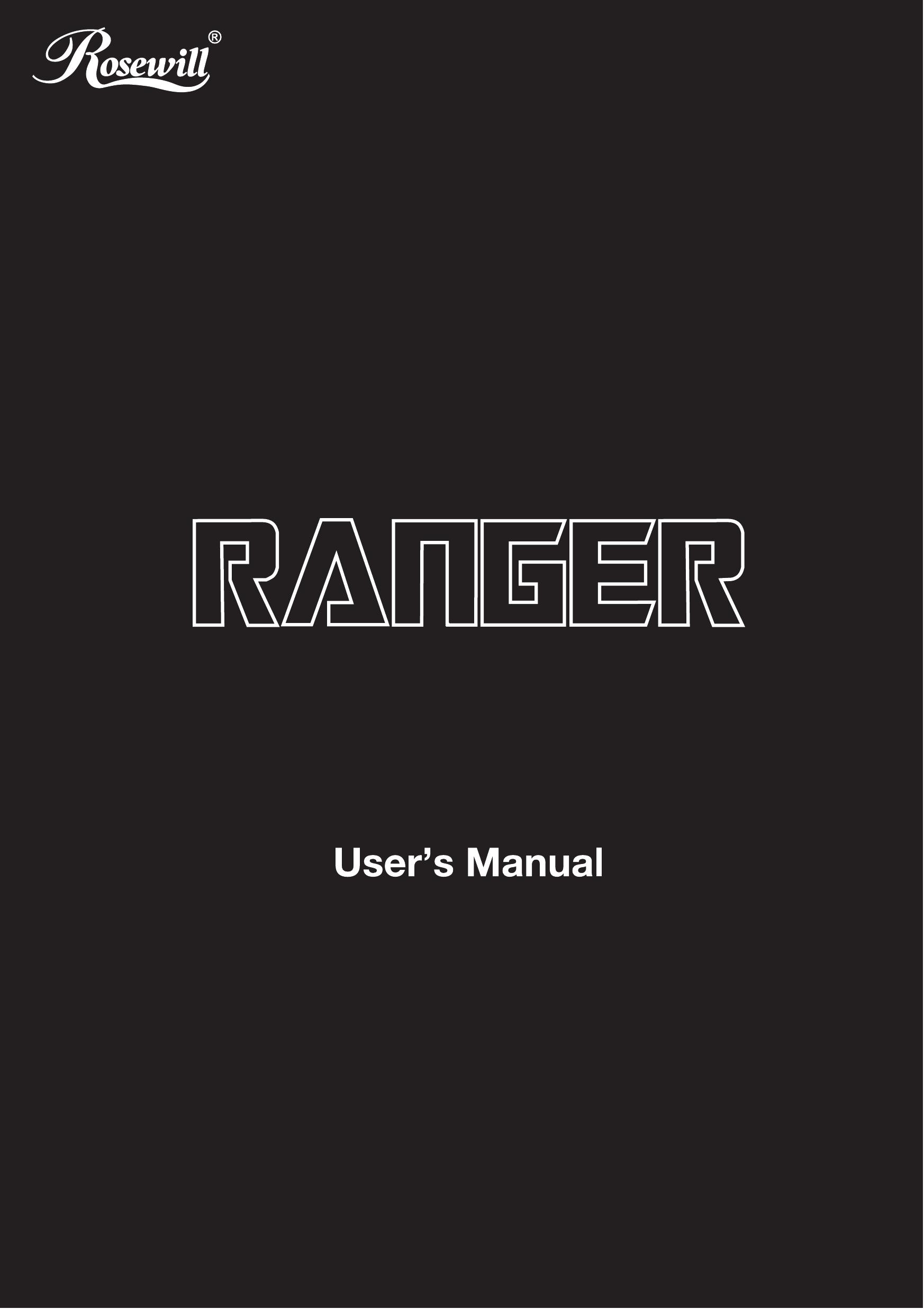 Rosewill ranger Wok User Manual