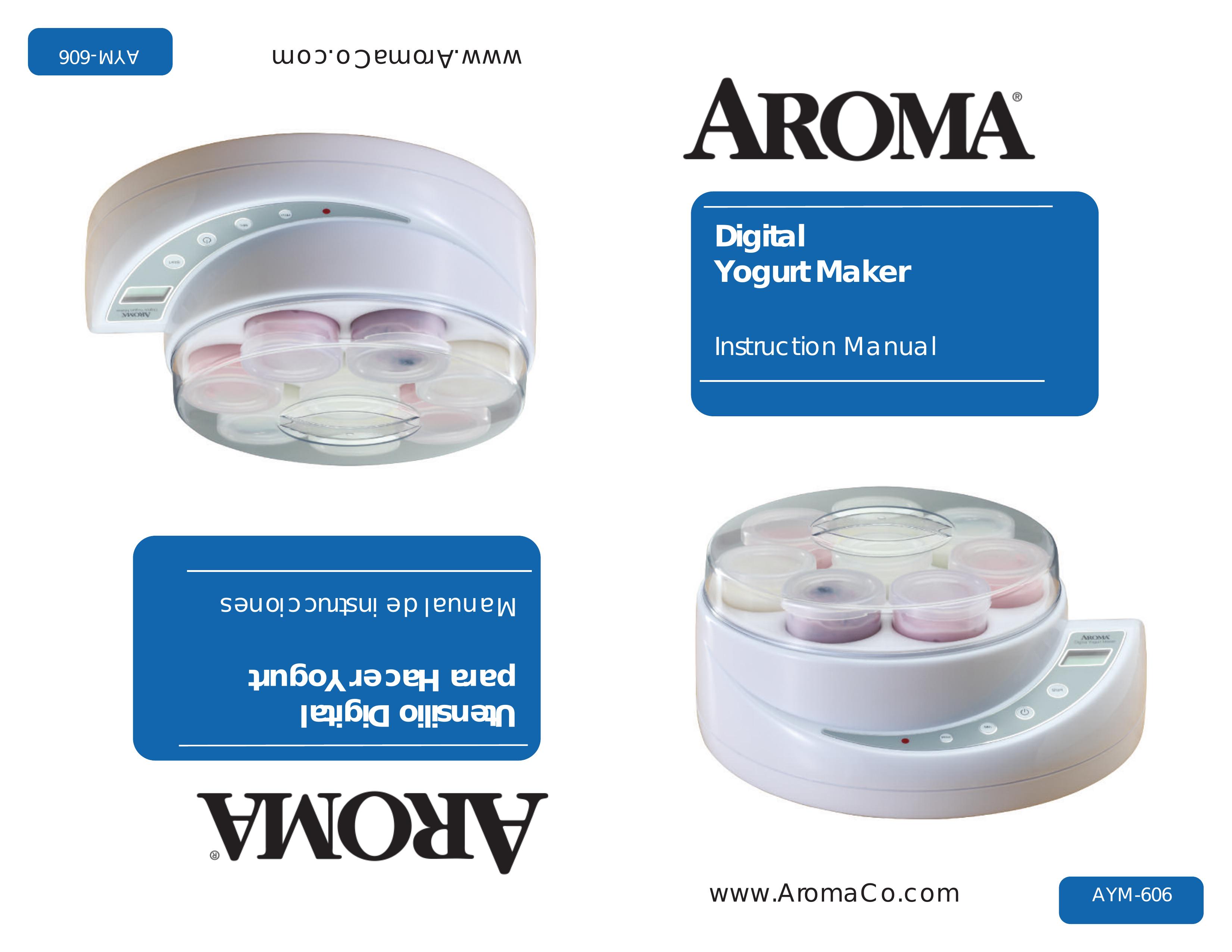Aroma AYM-606 Yogurt Maker User Manual