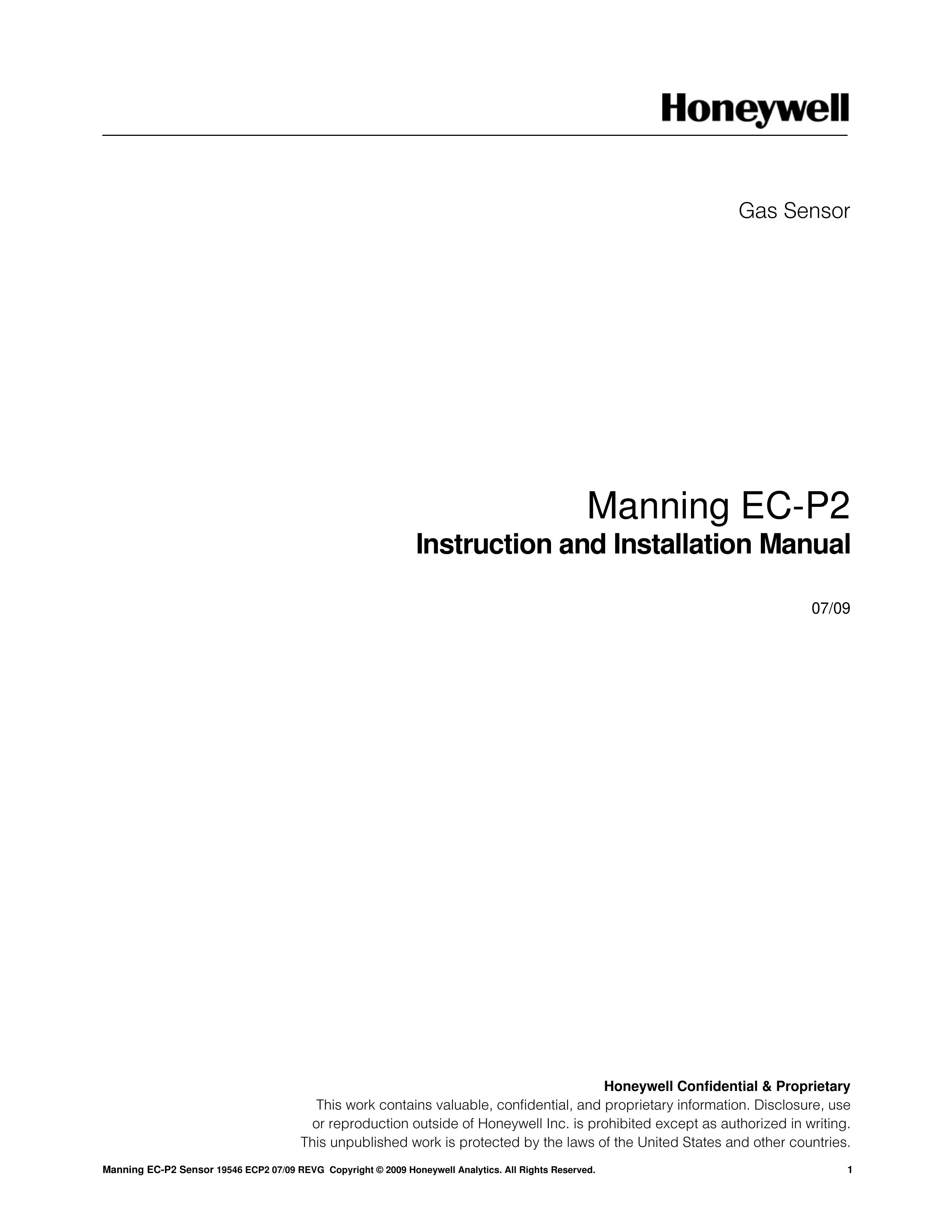 Honeywell Manning EC-P2 Yogurt Maker User Manual