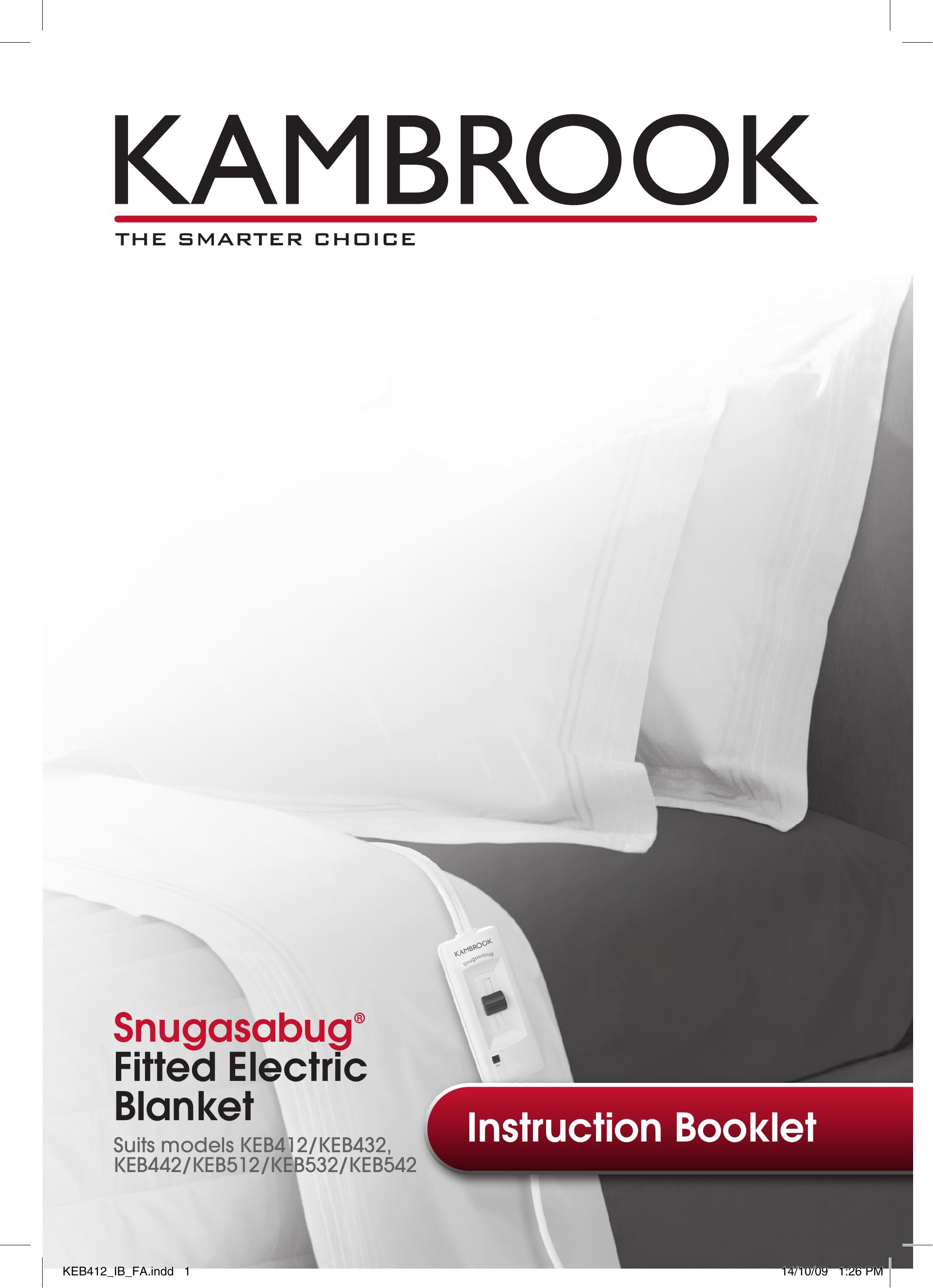 Kambrook KEB412 Yogurt Maker User Manual