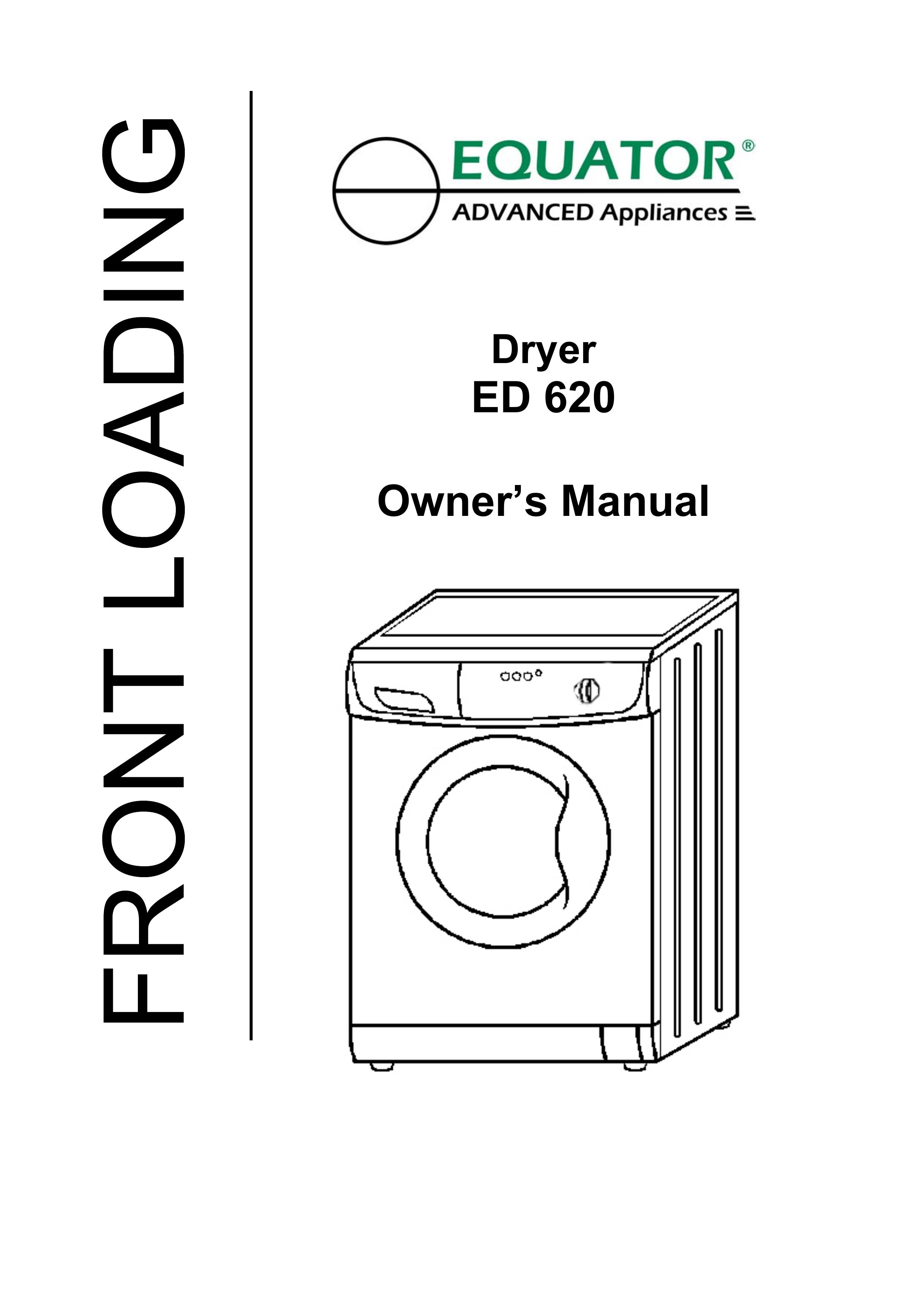 Equator ED 620 Clothes Dryer User Manual