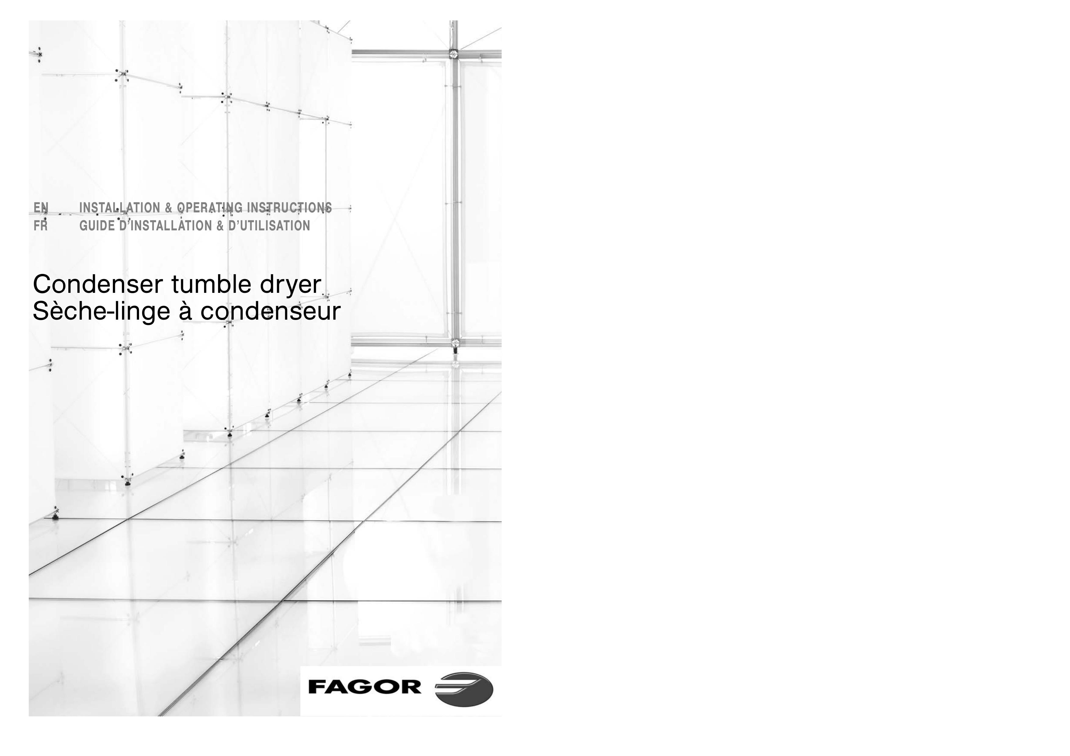 Fagor America SFA-8CELX Clothes Dryer User Manual