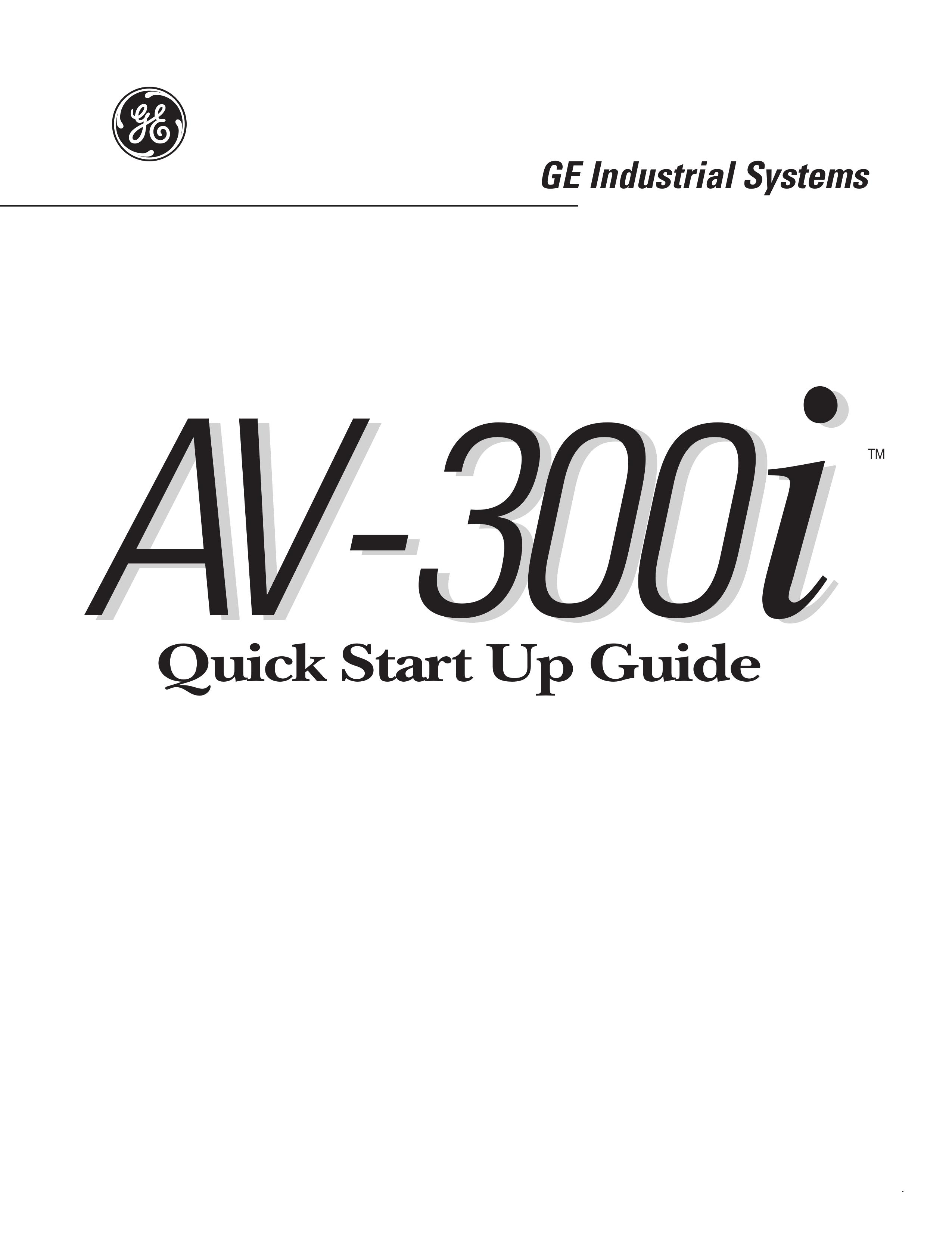 GE AV-300i Clothes Dryer User Manual