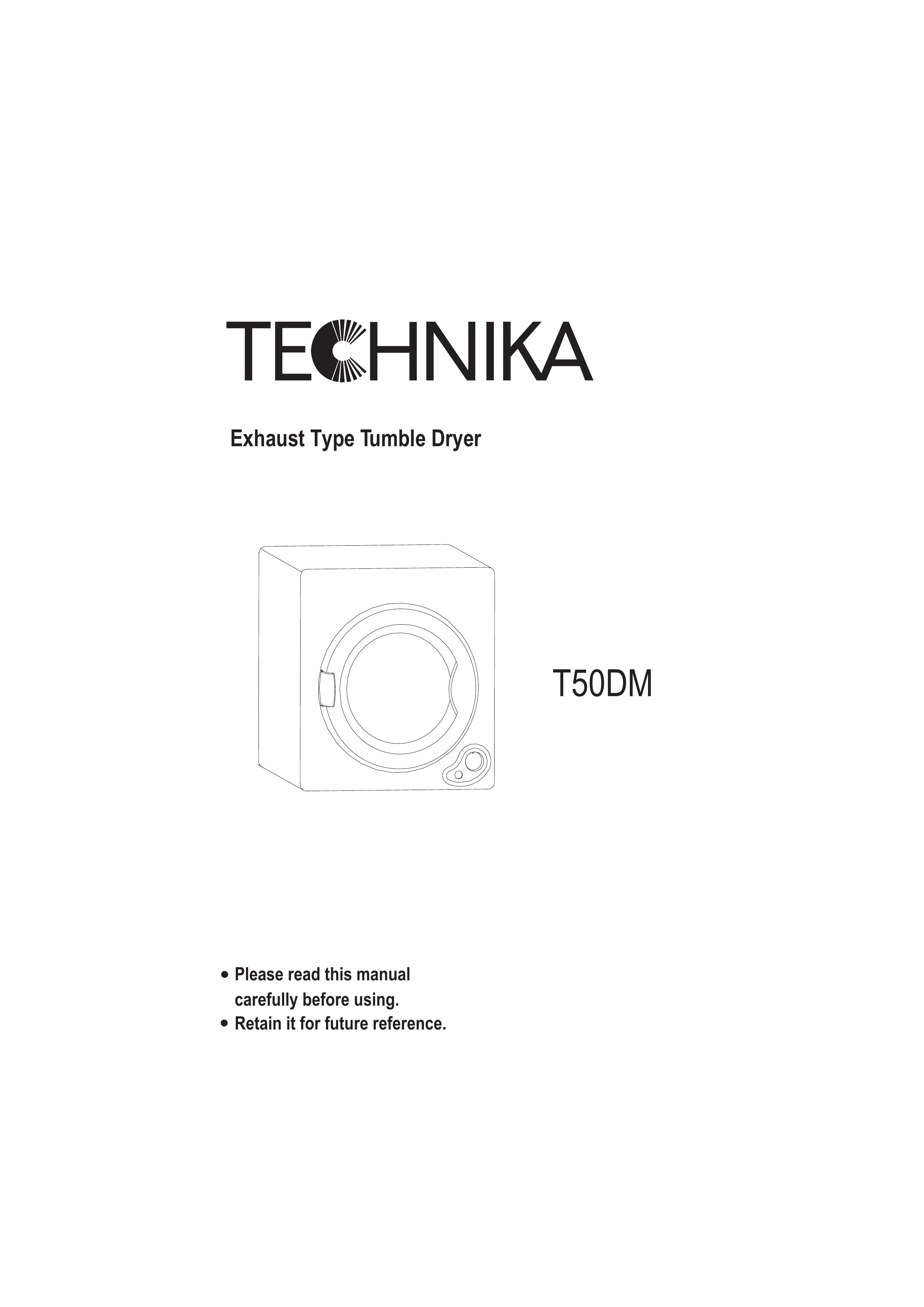 Technika T50DM Clothes Dryer User Manual