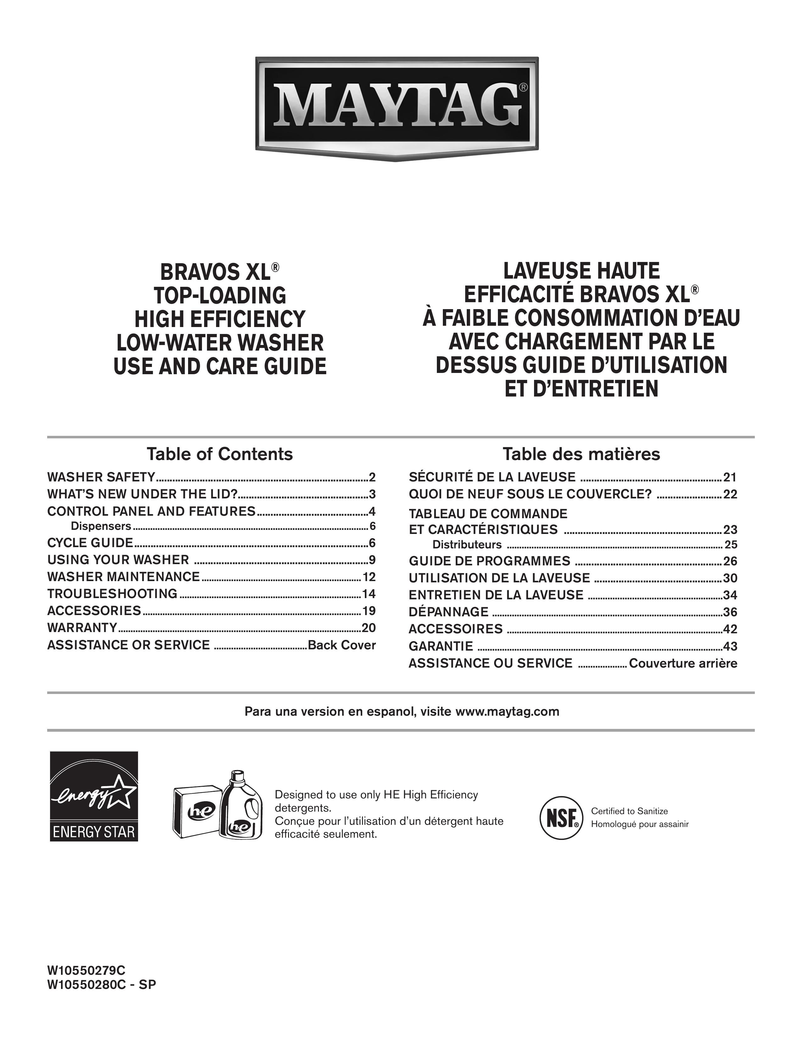 Maytag W10550279C Dryer Accessories User Manual