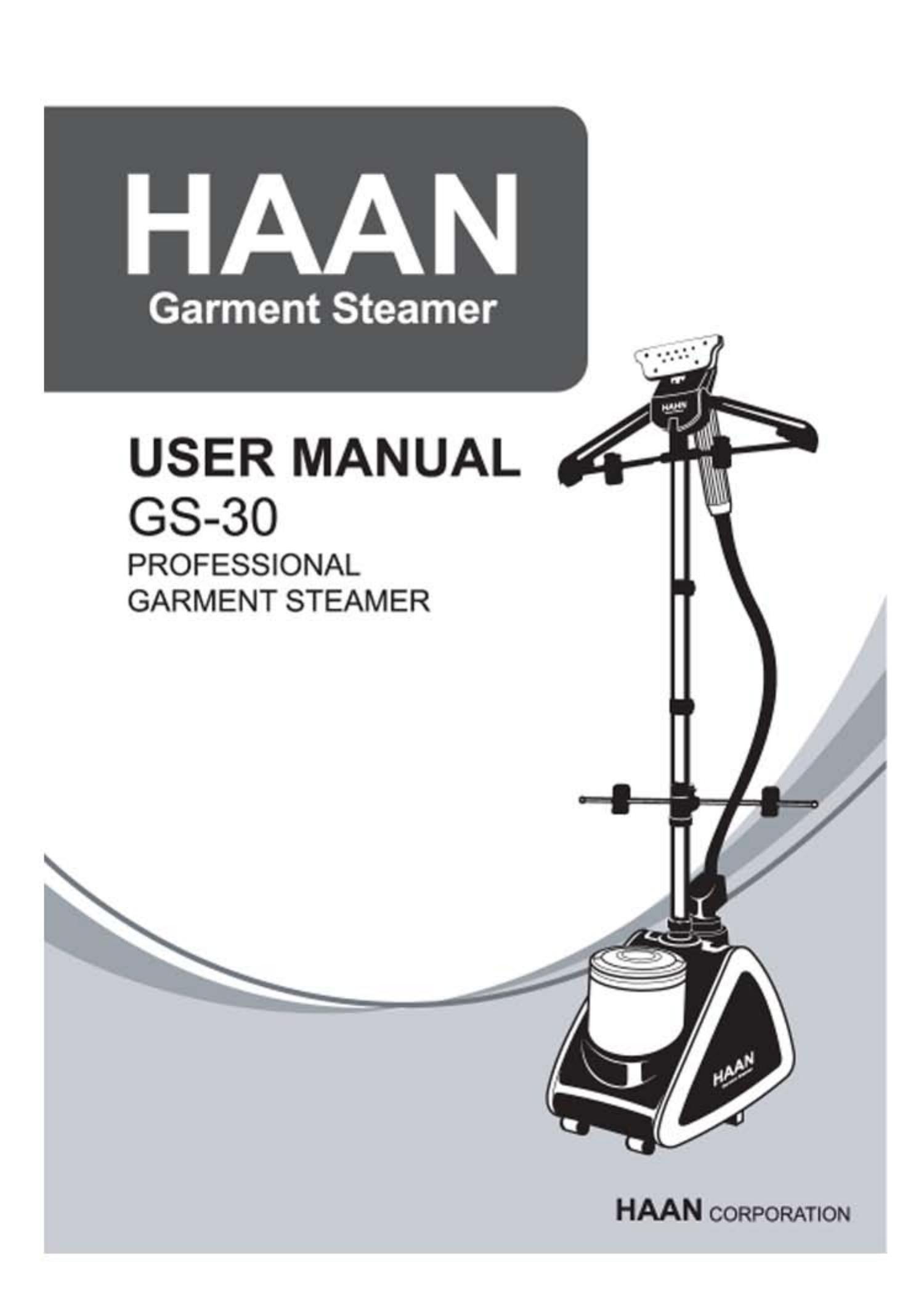 Haan GS-30 Iron User Manual