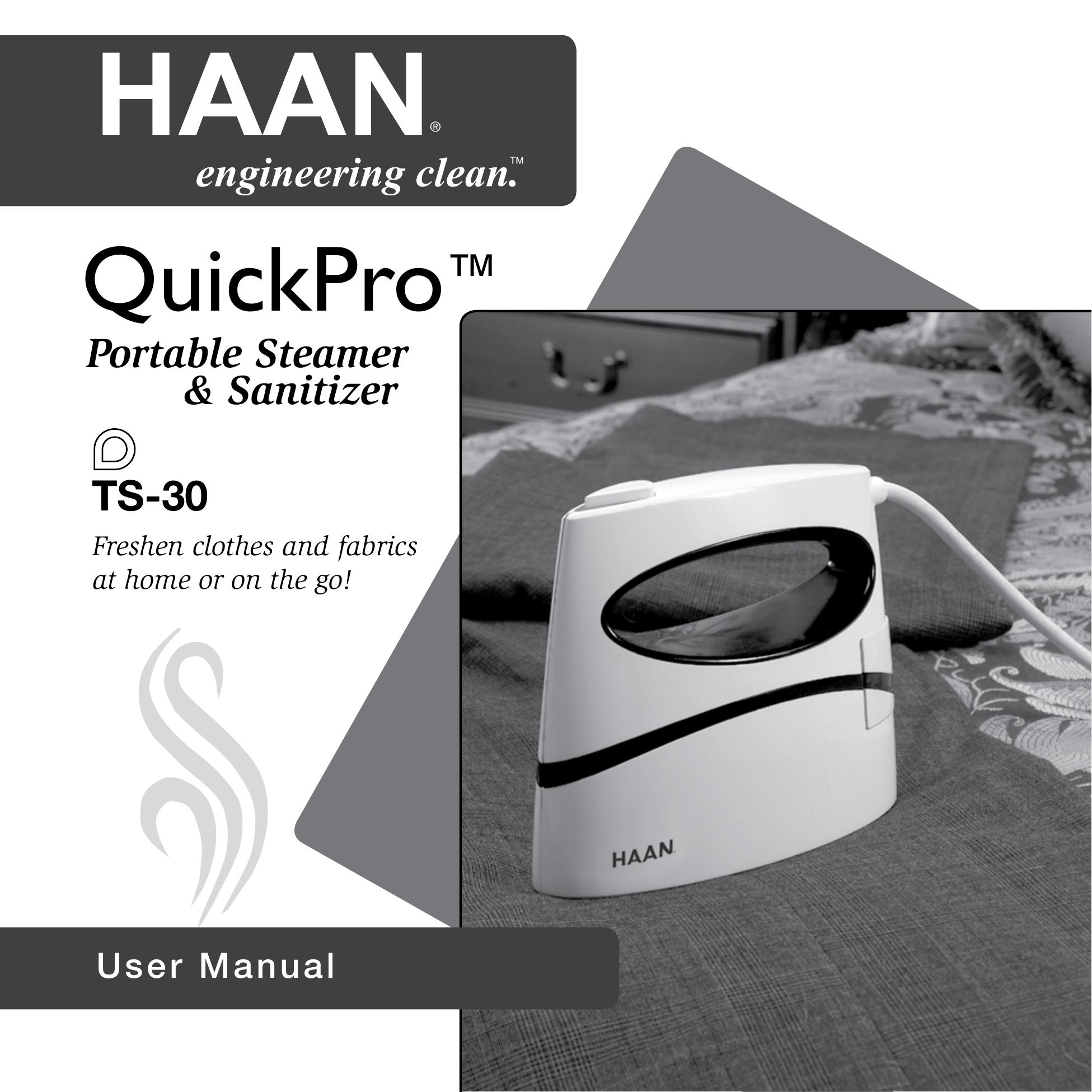 Haan TS-30 Iron User Manual