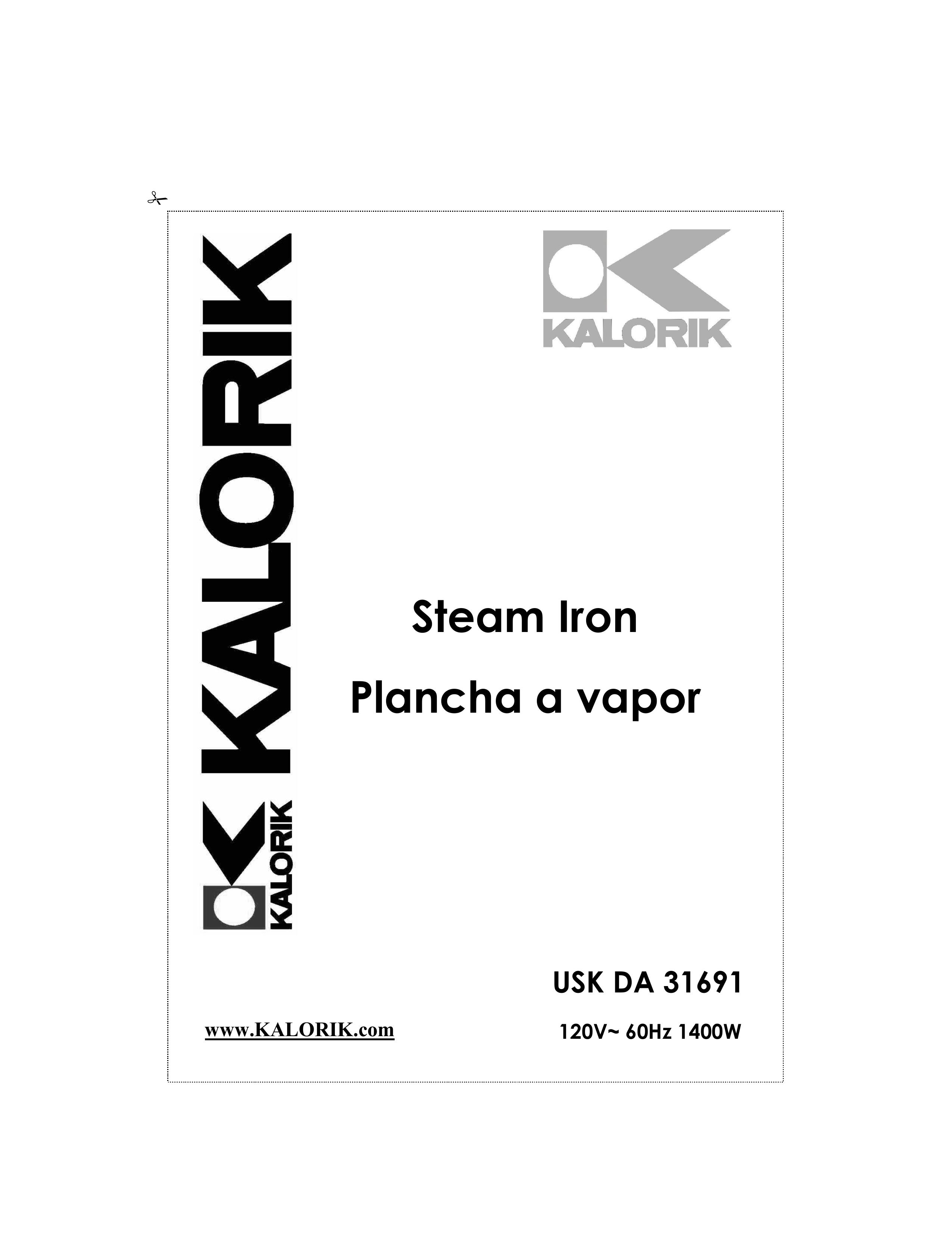 Kalorik USK DA 31691 Iron User Manual