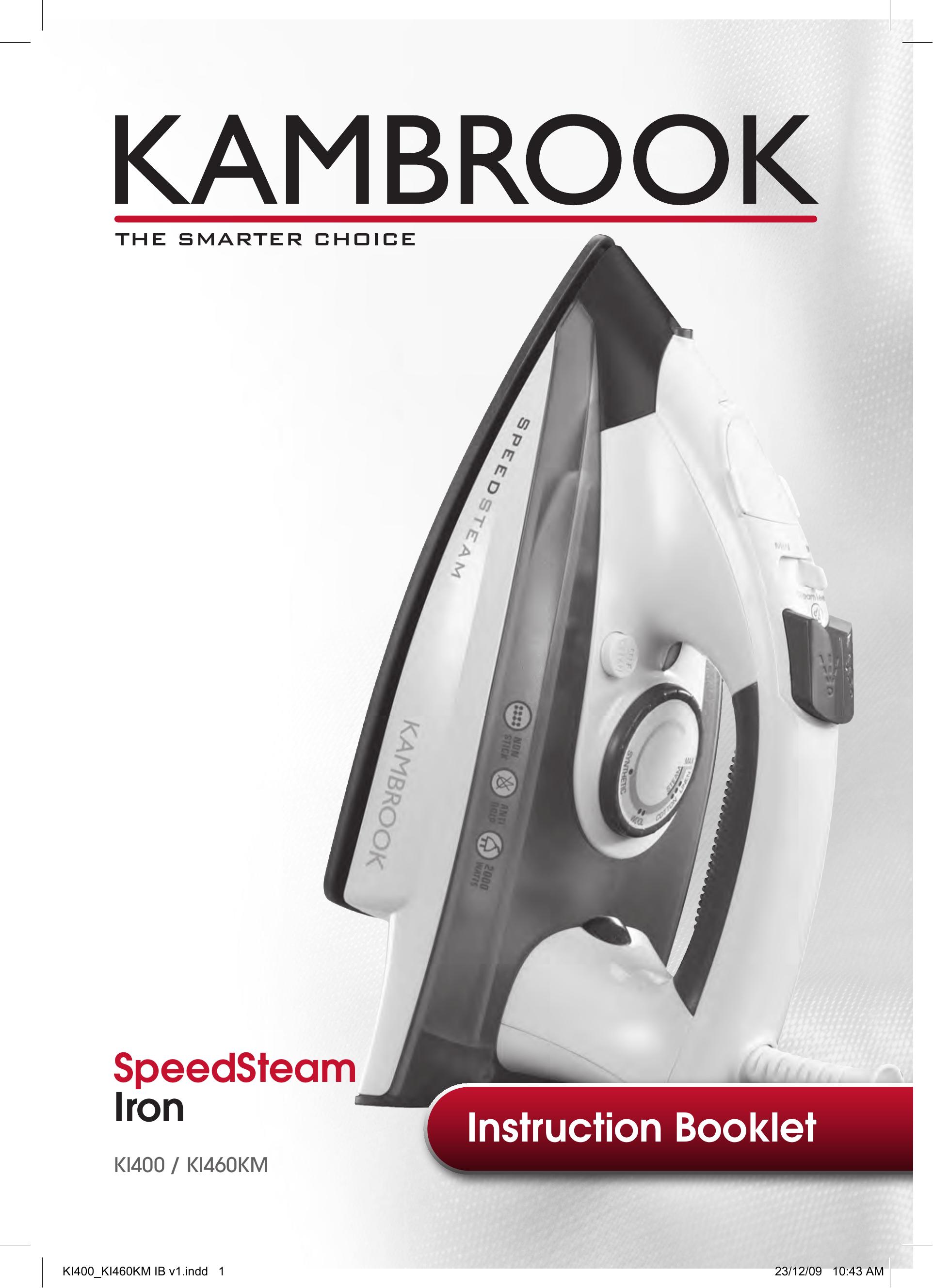 Kambrook KI400 Iron User Manual