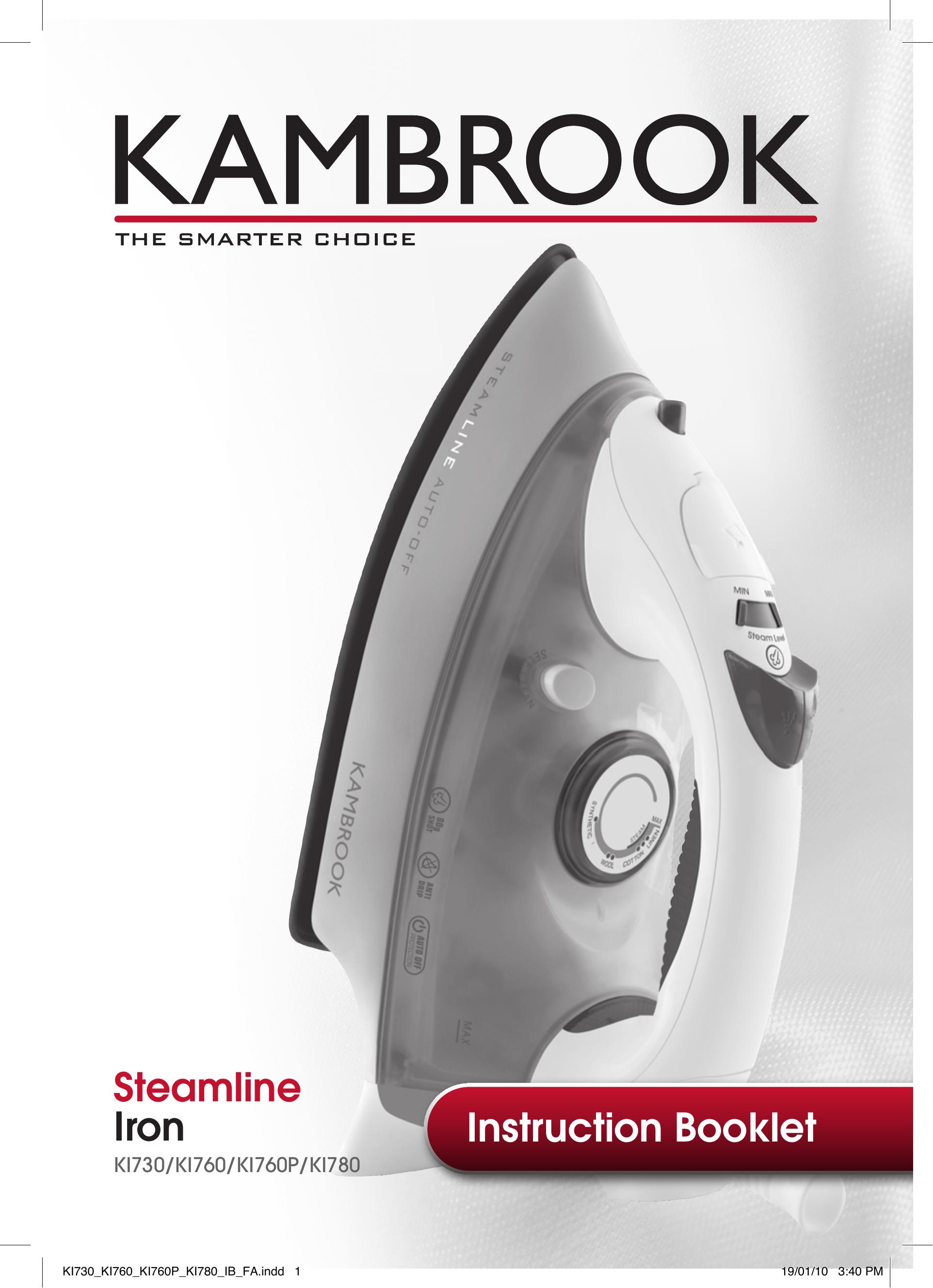 Kambrook KI760 Iron User Manual