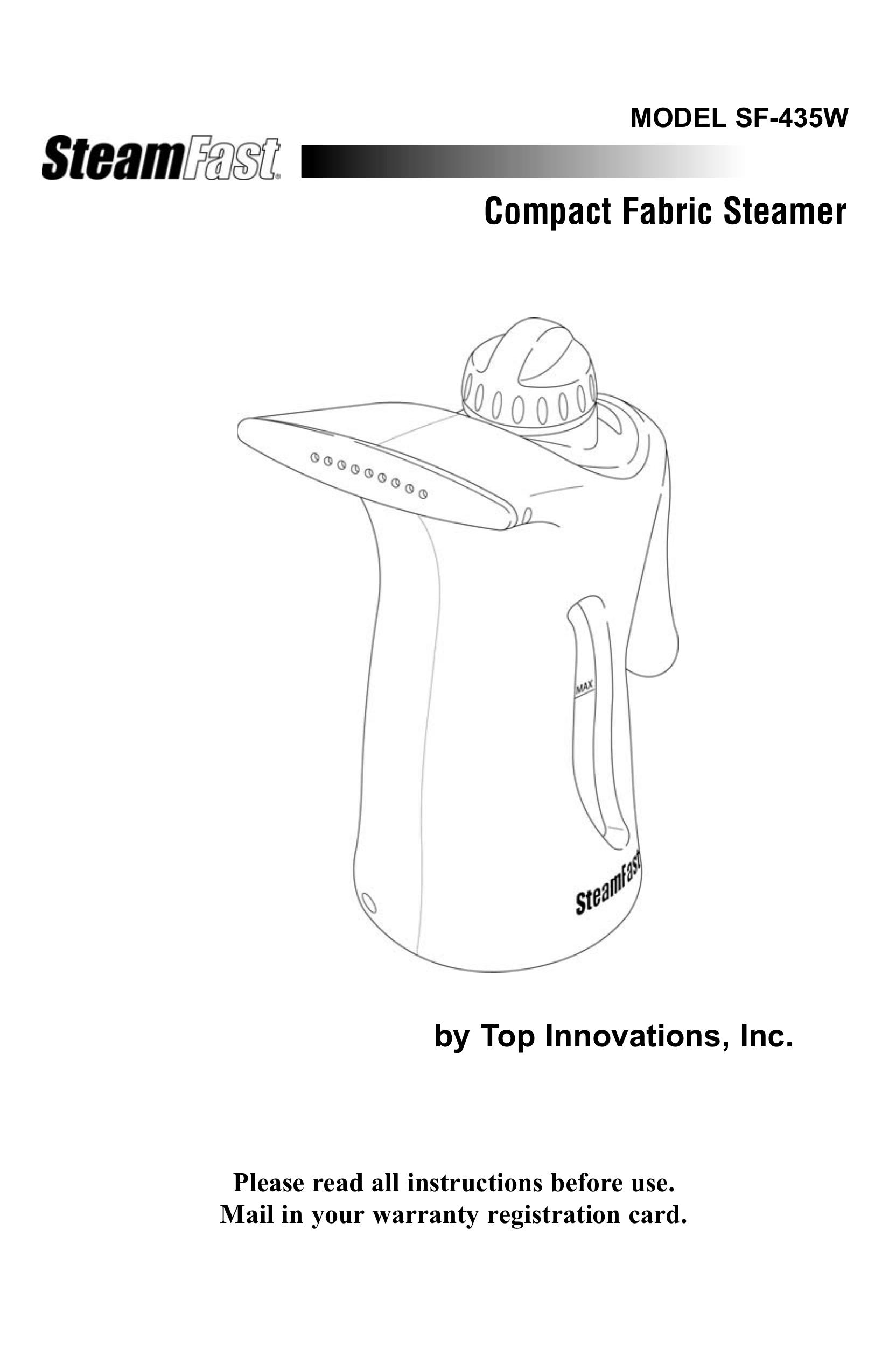 Top Innovations SF-435W Iron User Manual