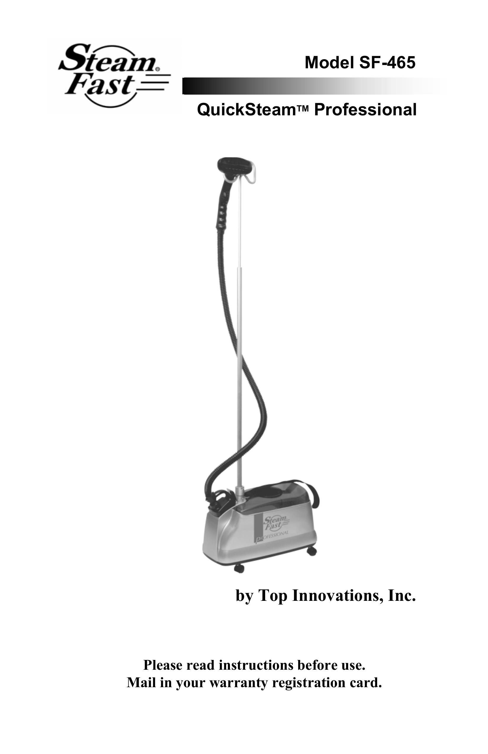 Top Innovations SF-465 Iron User Manual