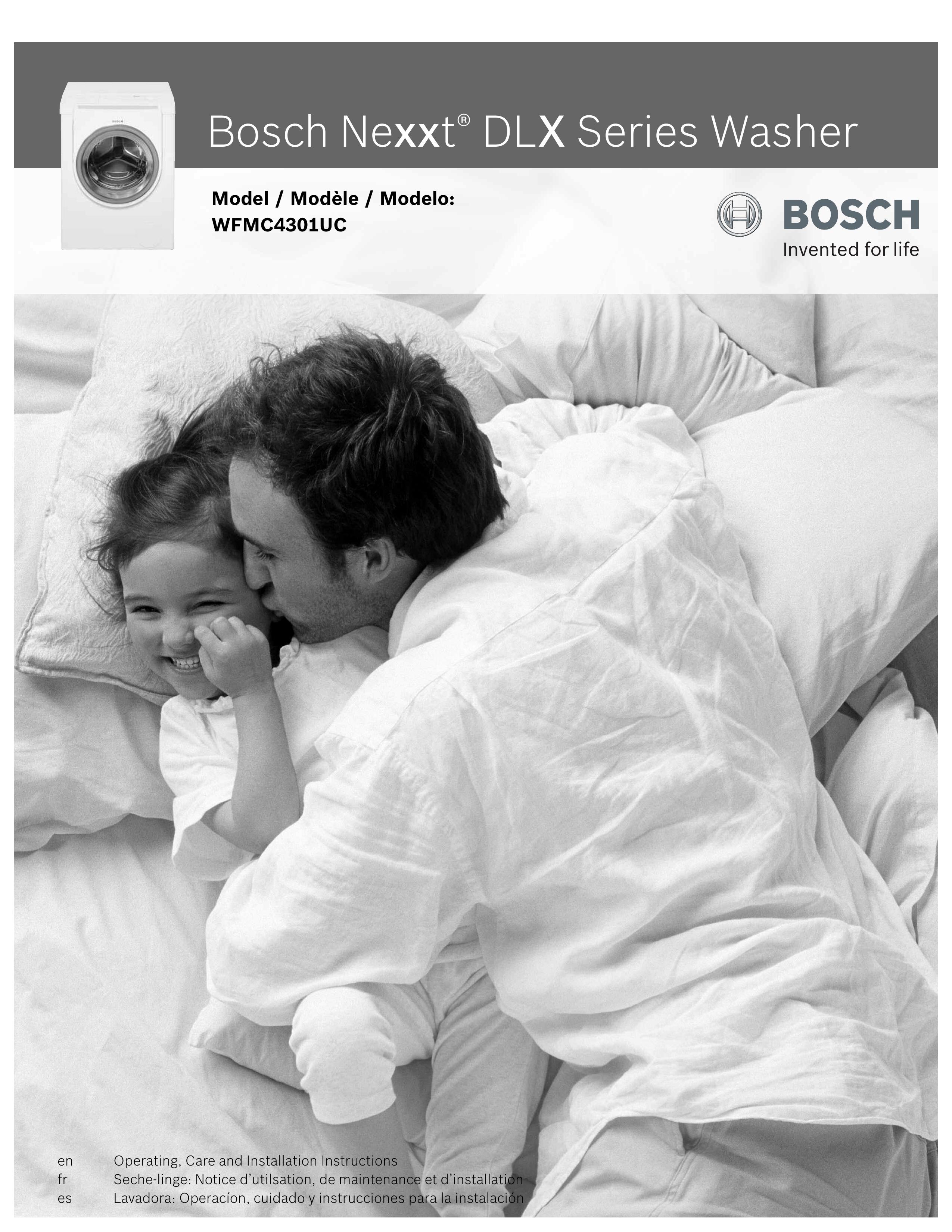 Bosch Appliances WFMC4301UC Washer User Manual