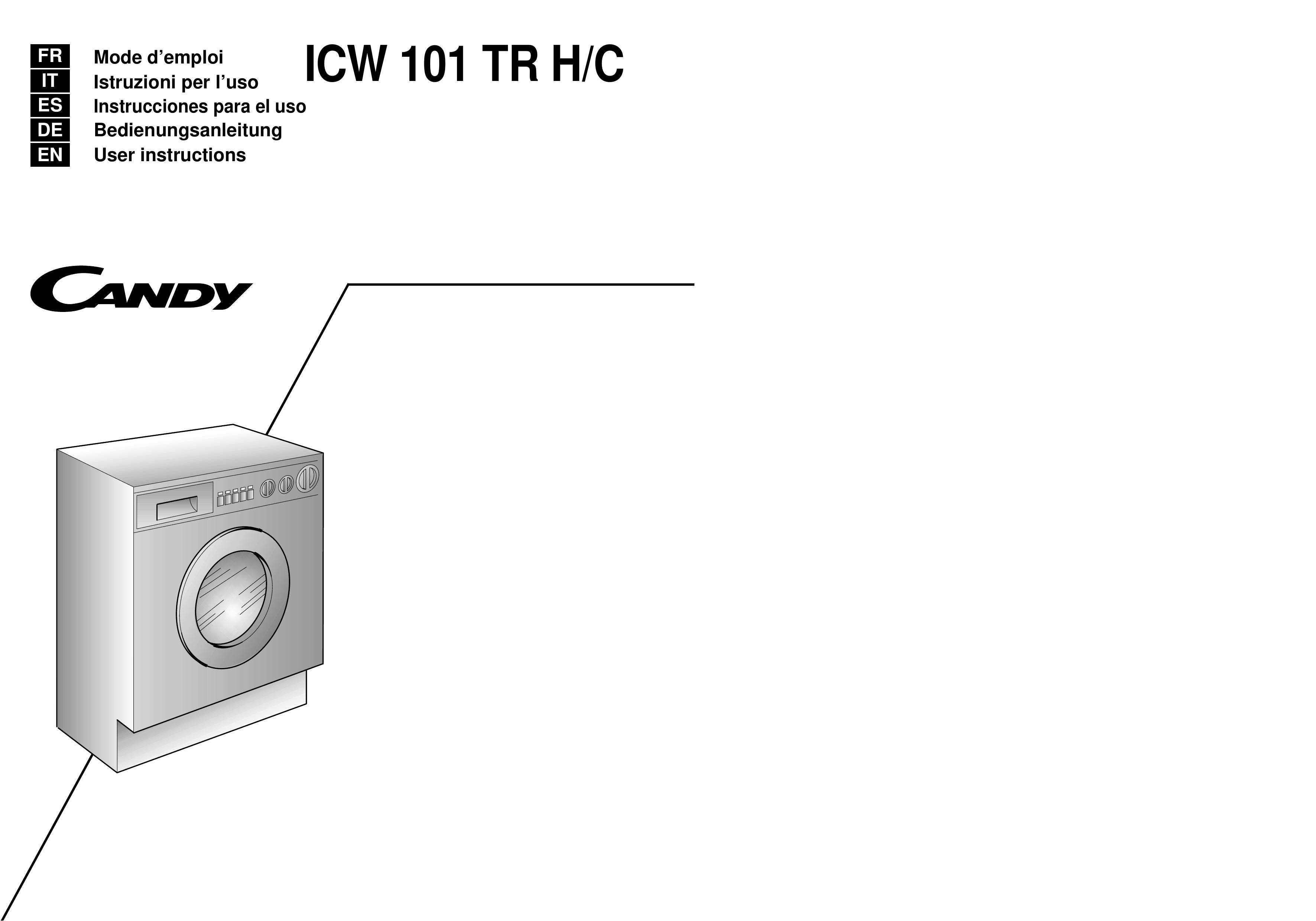 Candy ICW101TRH Washer User Manual