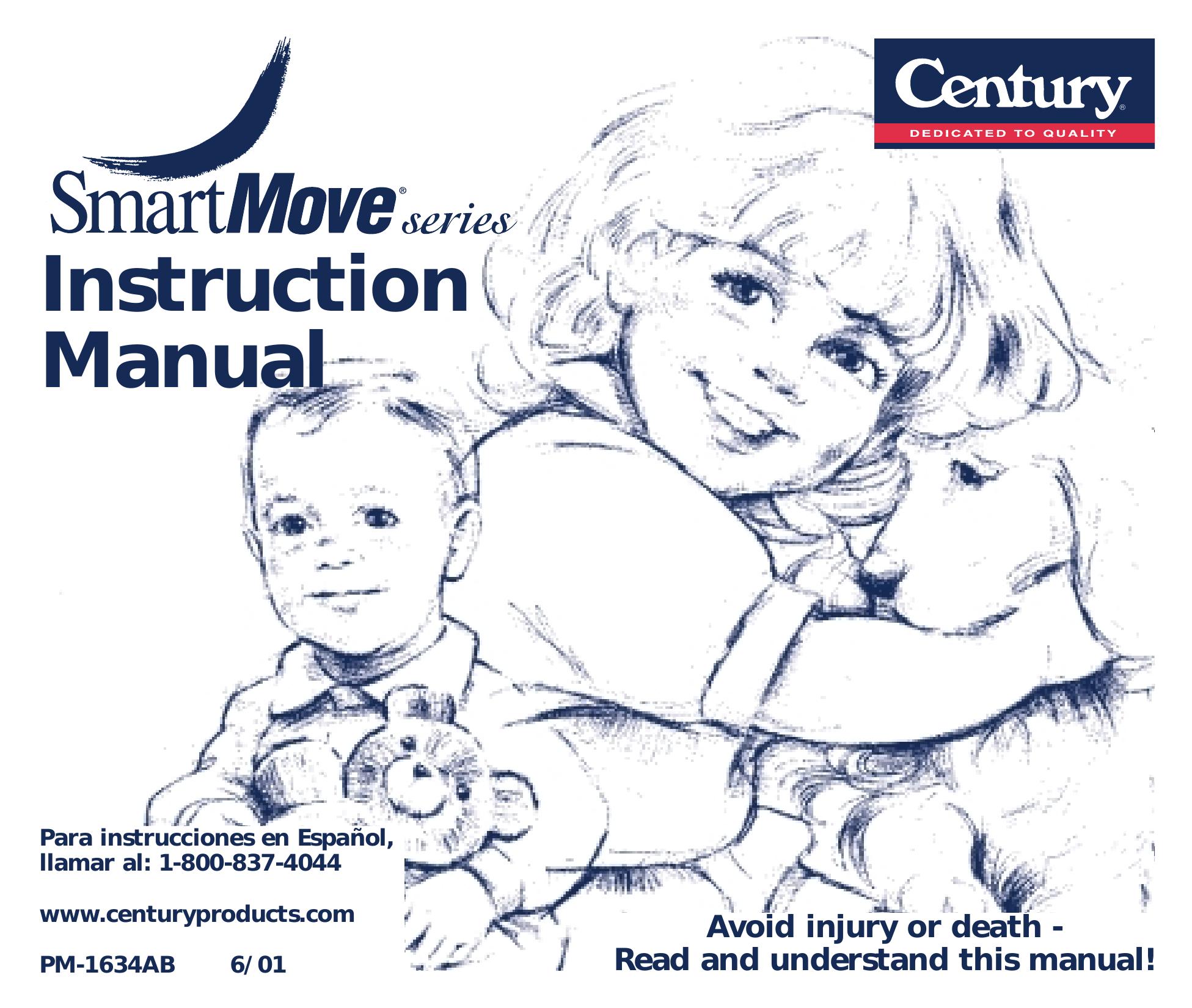 Century PM-1634AB 6/01 Washer User Manual