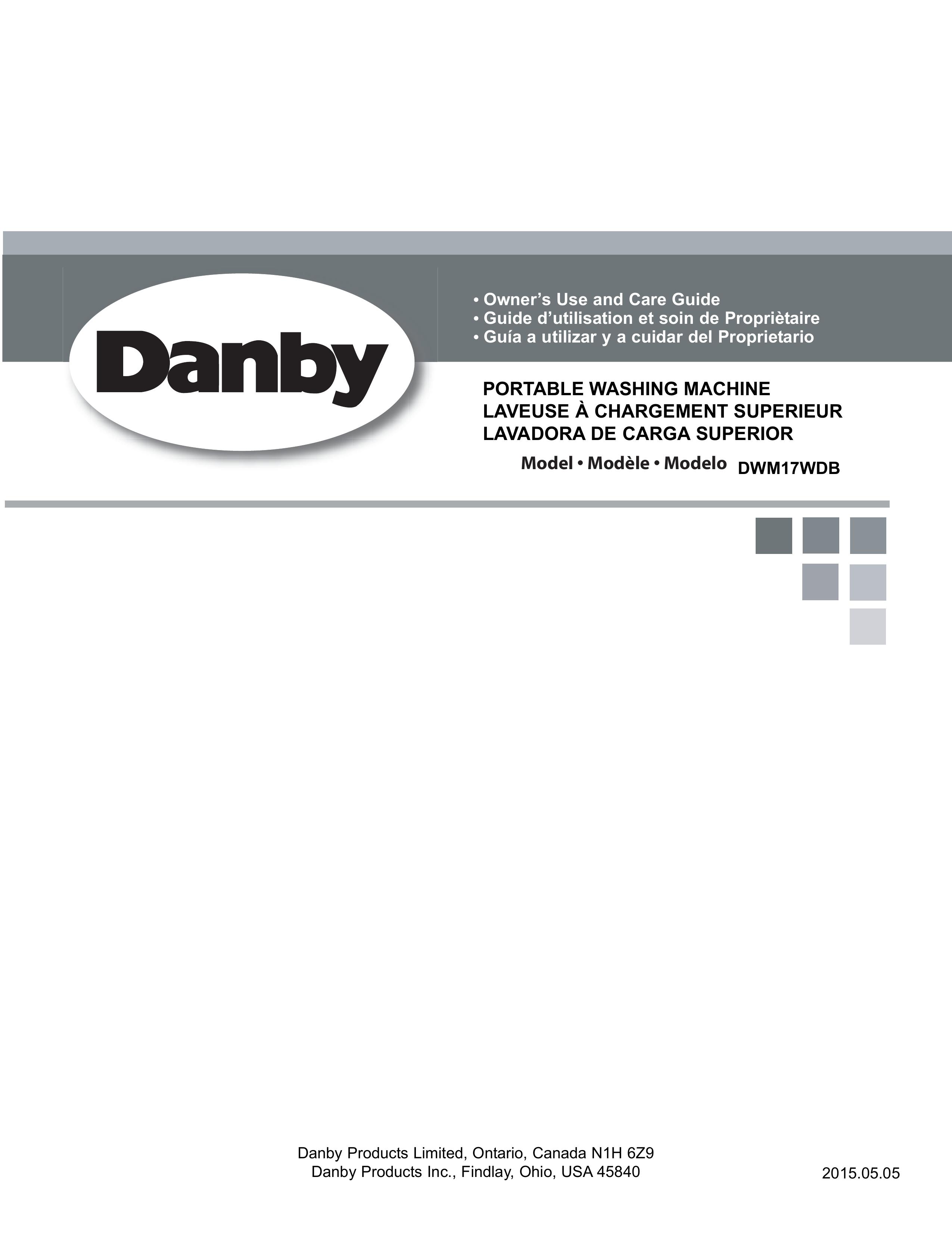 Danby DWM17WDB Washer User Manual