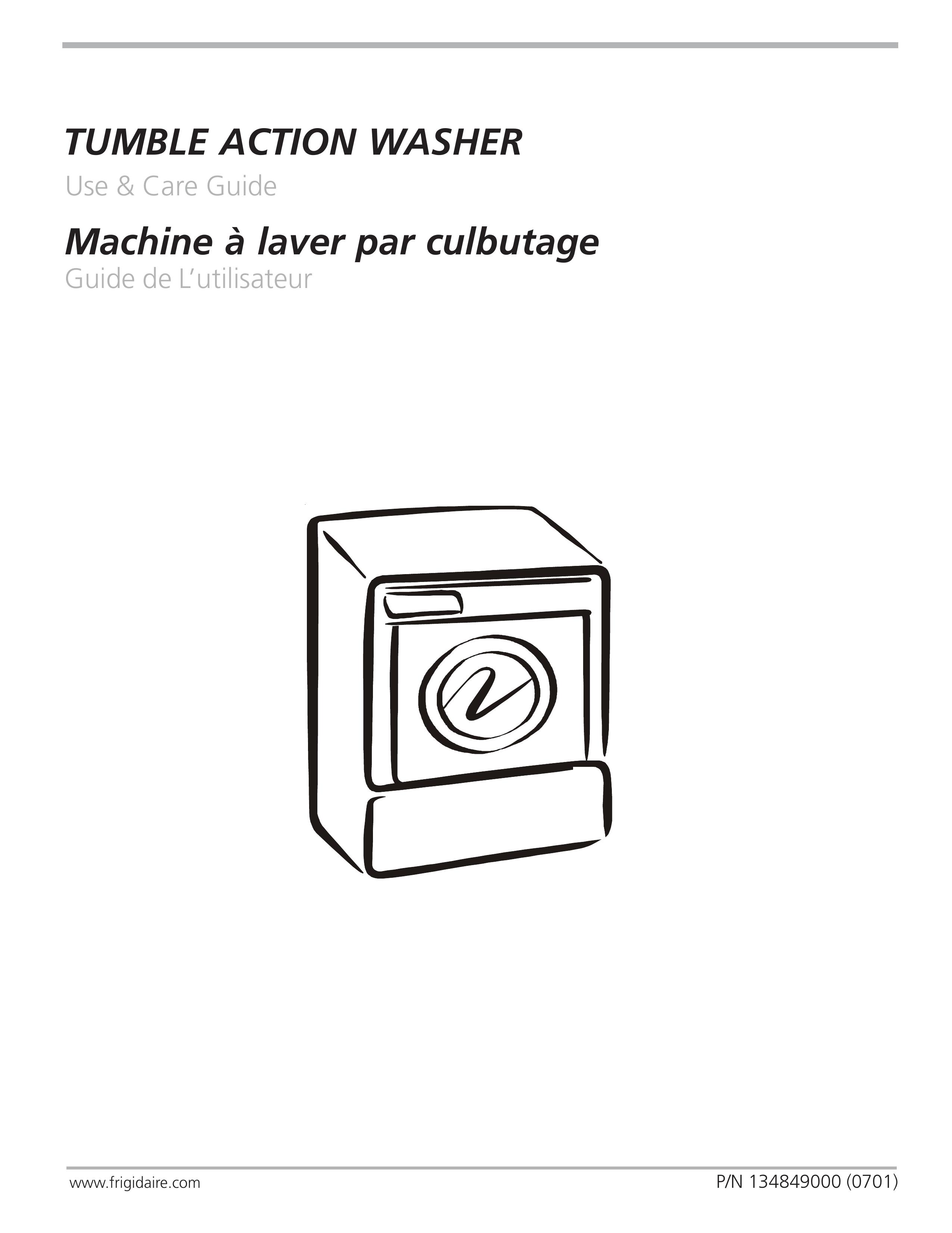 Frigidaire 134849000 Washer User Manual